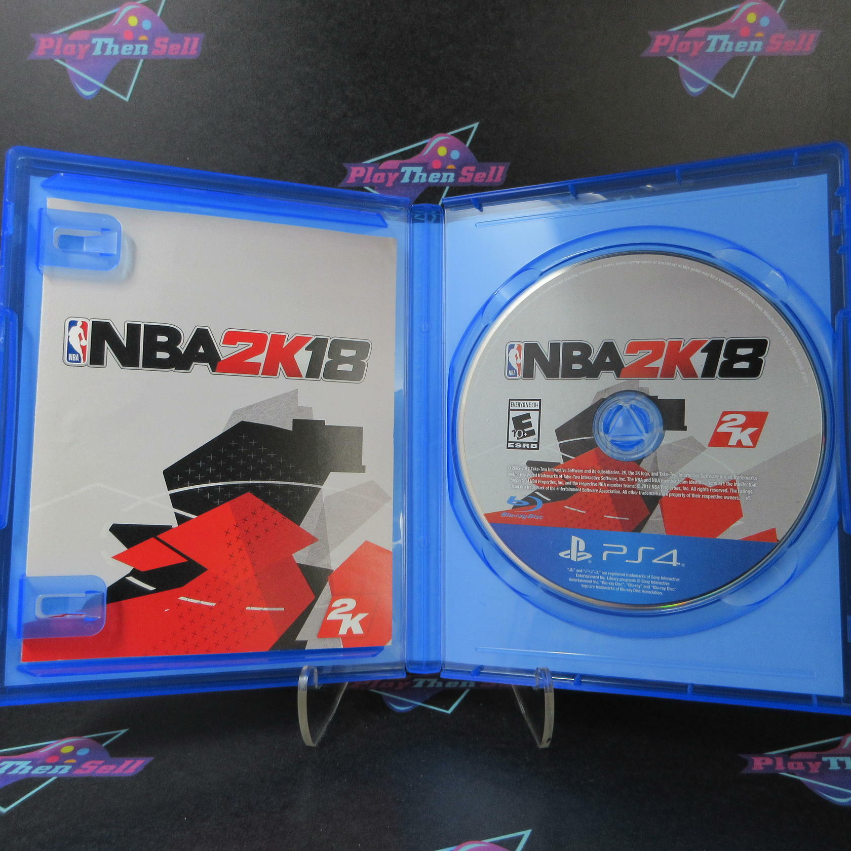 NBA 2K18 Early Tip-Off Edition PS4 PlayStation 4 AD Complete CIB - Very Good