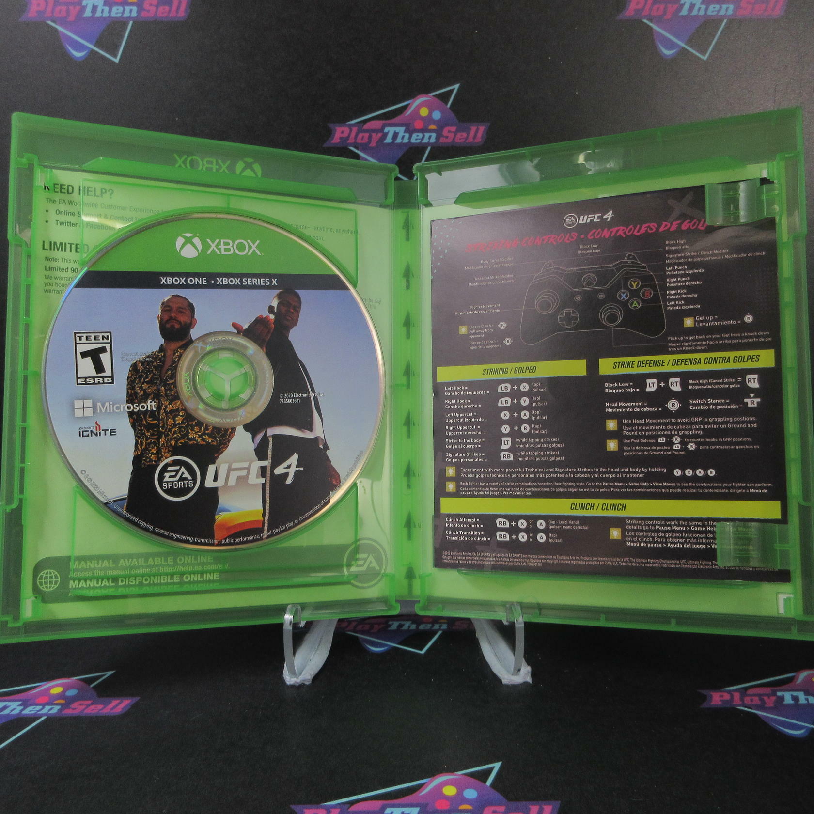 UFC 4 - Xbox One / Xbox Series X - Like New