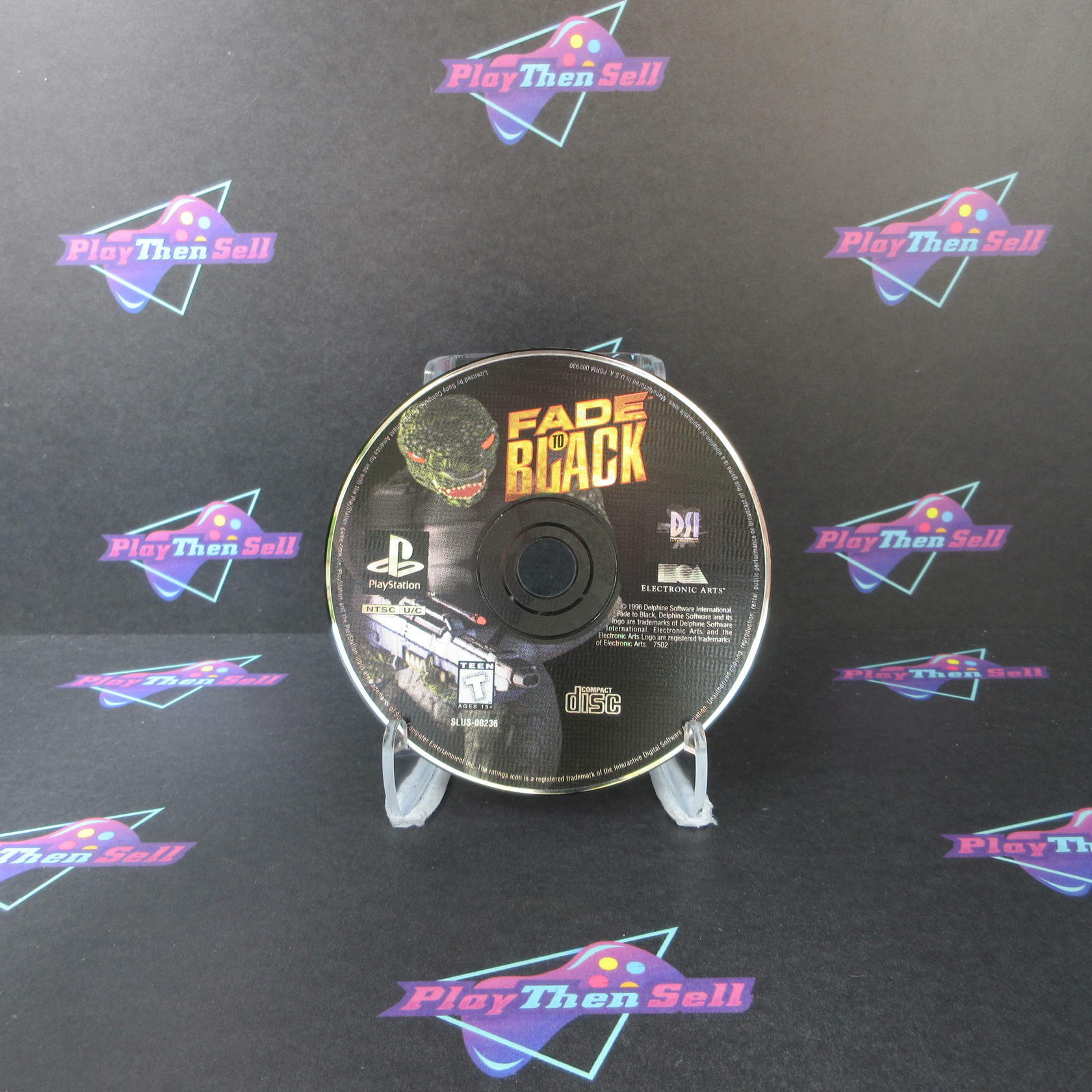 Fade to Black PS1 PlayStation 1 Disc Only - Very Good