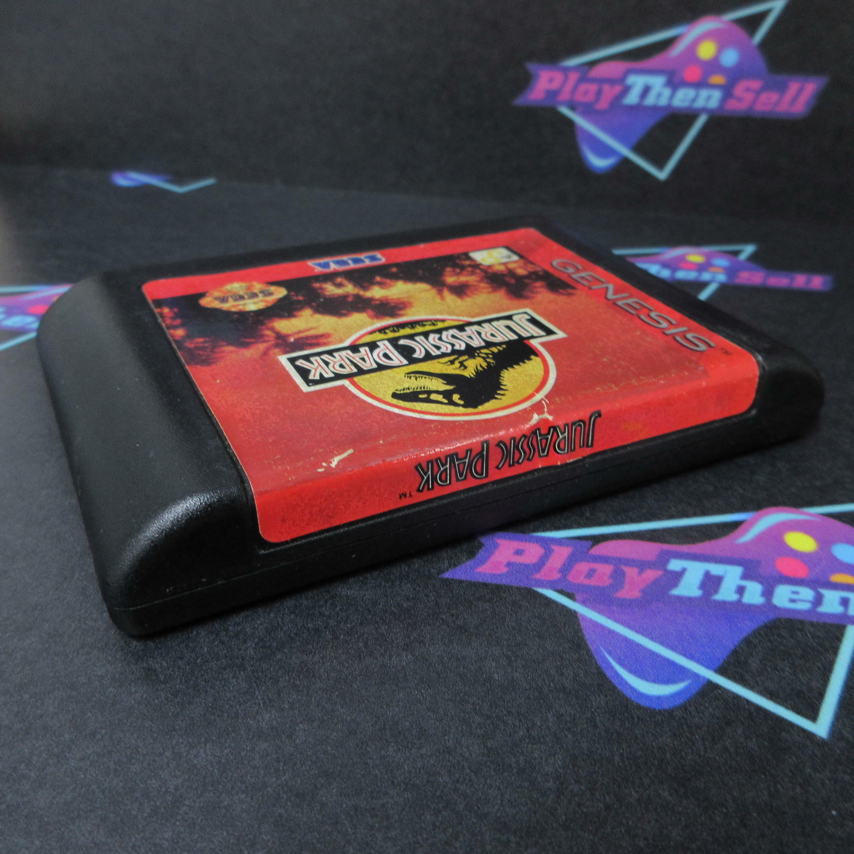 Jurassic Park Sega Genesis Cartridge Only Authentic / Tested - Very Good