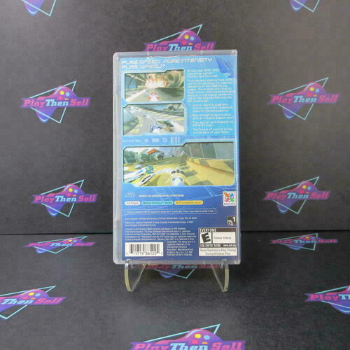 Wipeout Pure Clear UMD Sony PSP + Reg Card - Like New