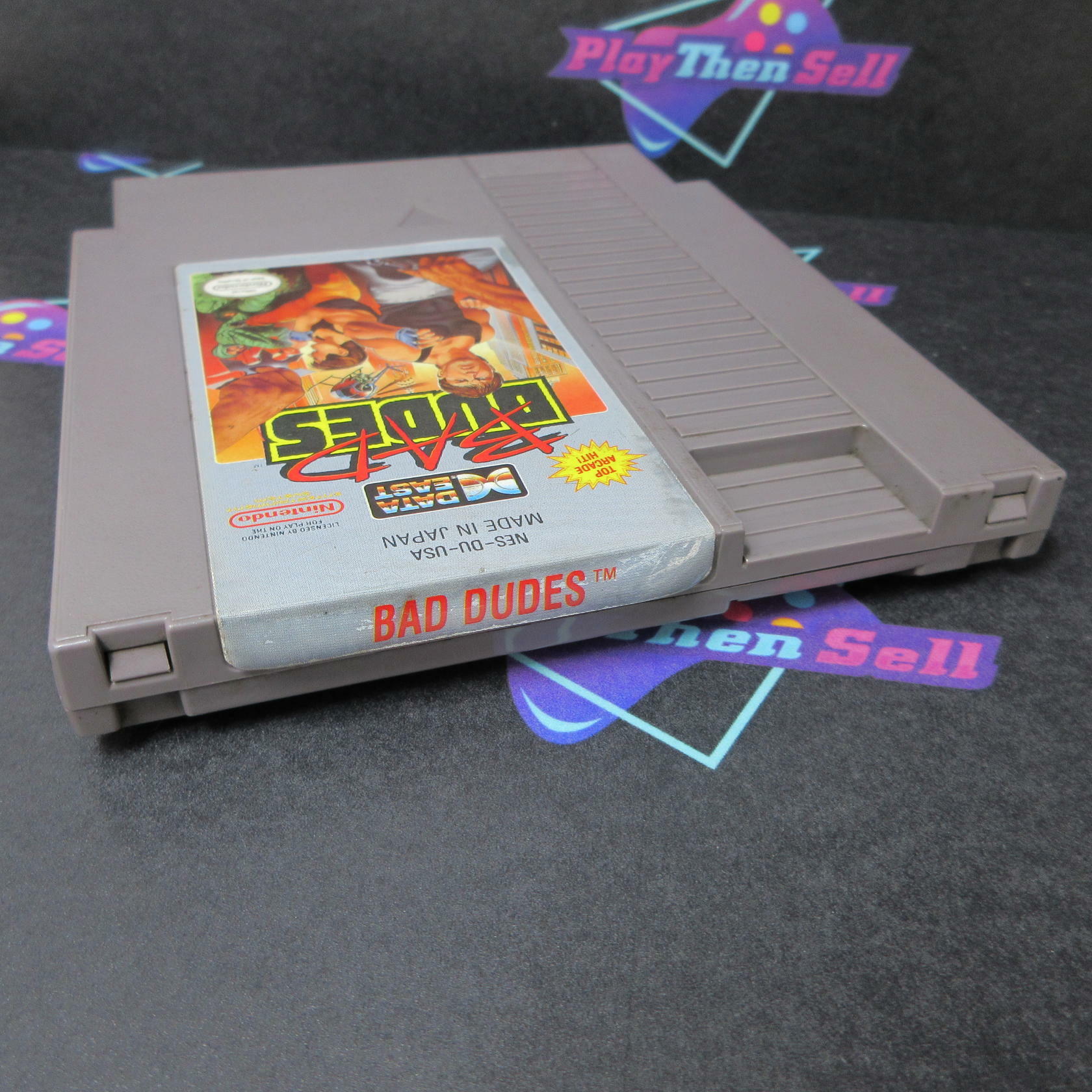 Bad Dudes Nintendo NES Cart Only AD Authentic / Tested - Very Good