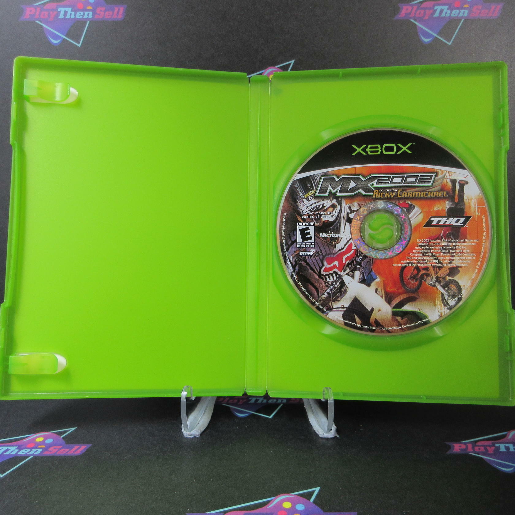 MX 2002 Featuring Ricky Carmichael Xbox AD/NM - Very Good