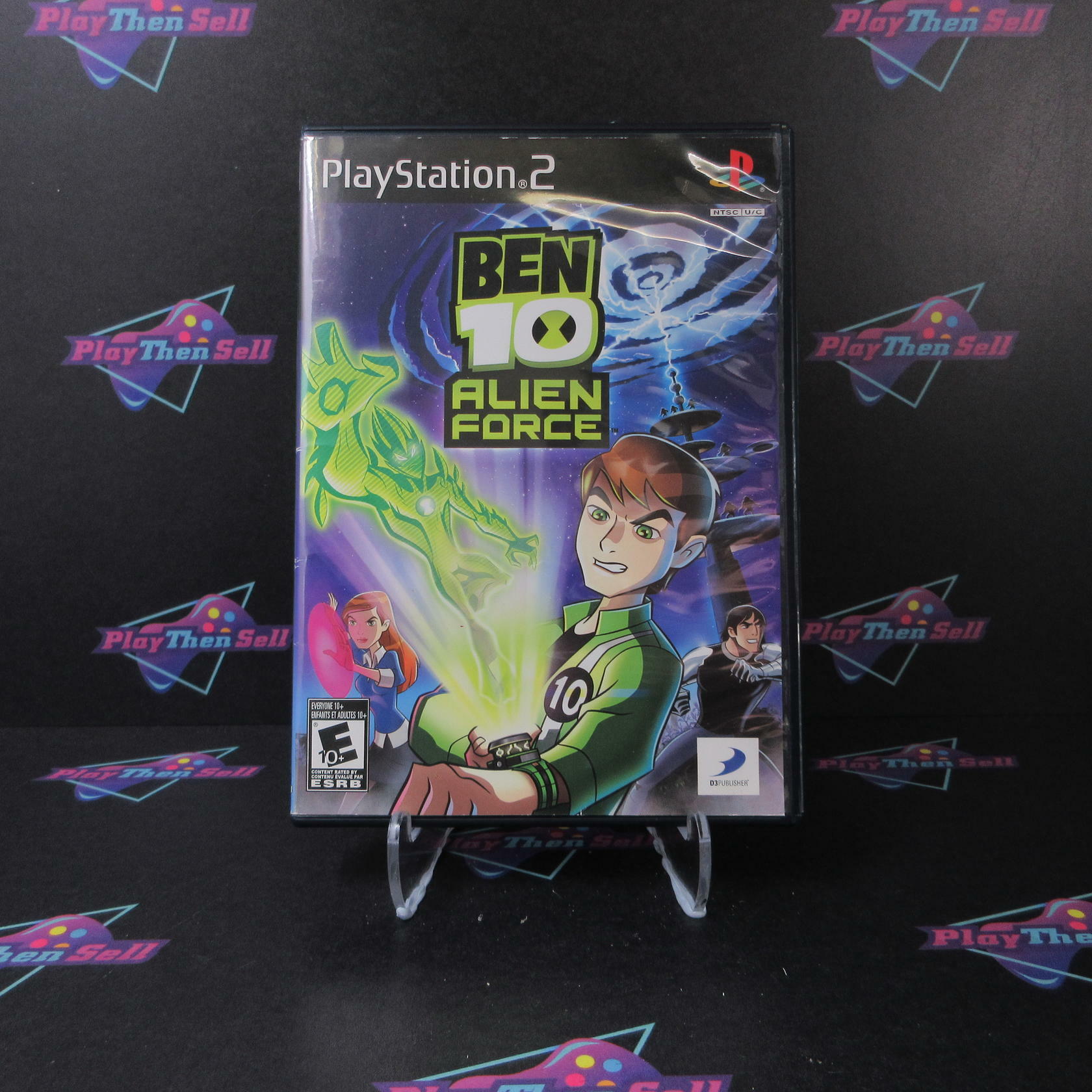 Ben 10 Protector of Earth PS2 PlayStation 2 AD/DD Complete CIB - Very Good