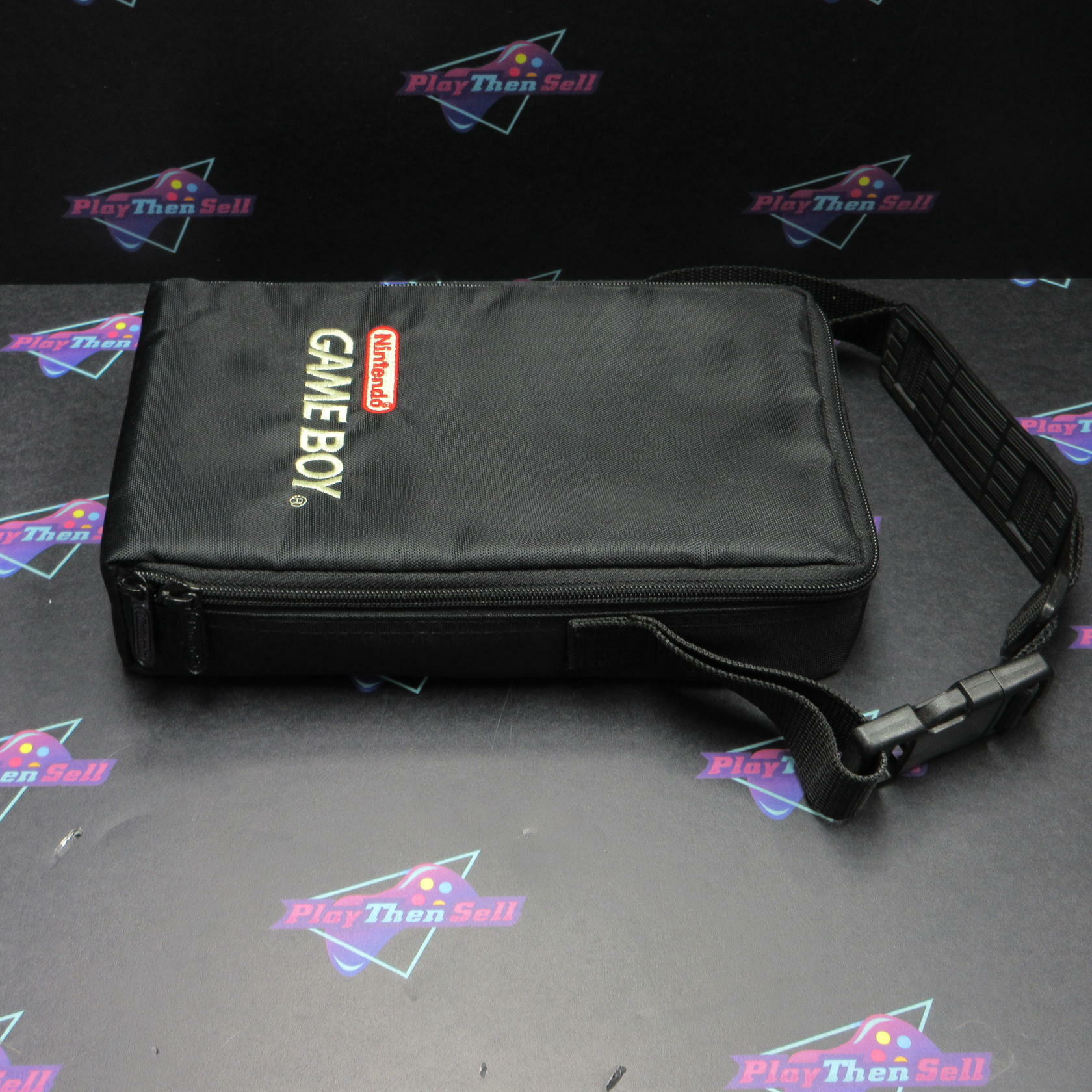 Nintendo Game Boy Pocket Yellow MGB-001 Handheld Console + Carrying Bag Tested - Good