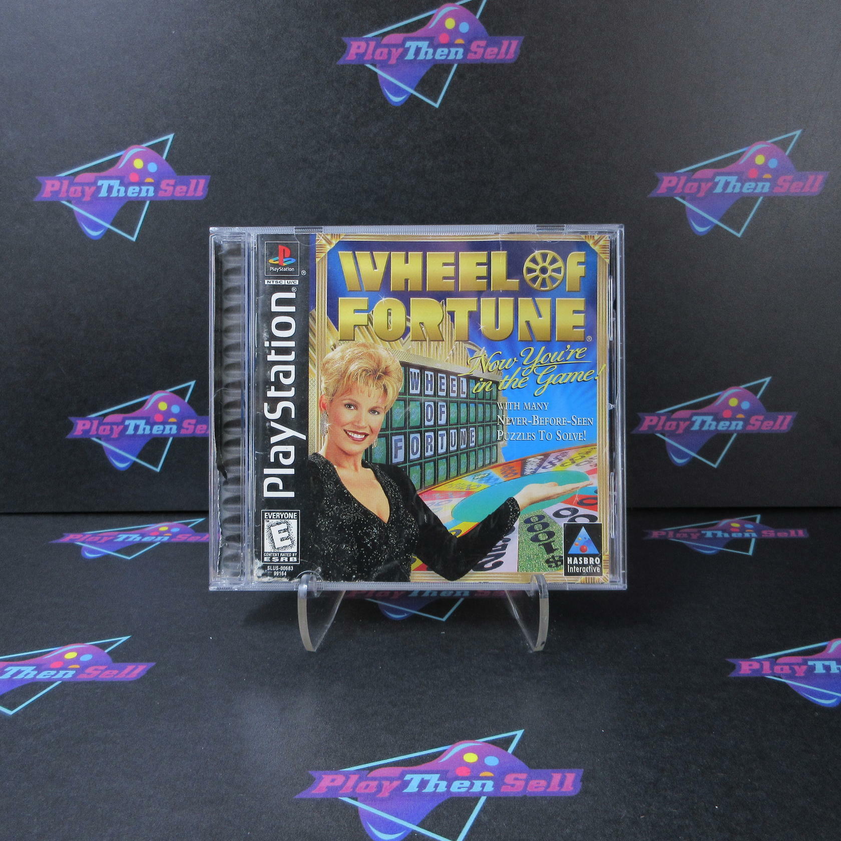 Wheel of Fortune PS1 PlayStation 1 Complete CIB - Very Good