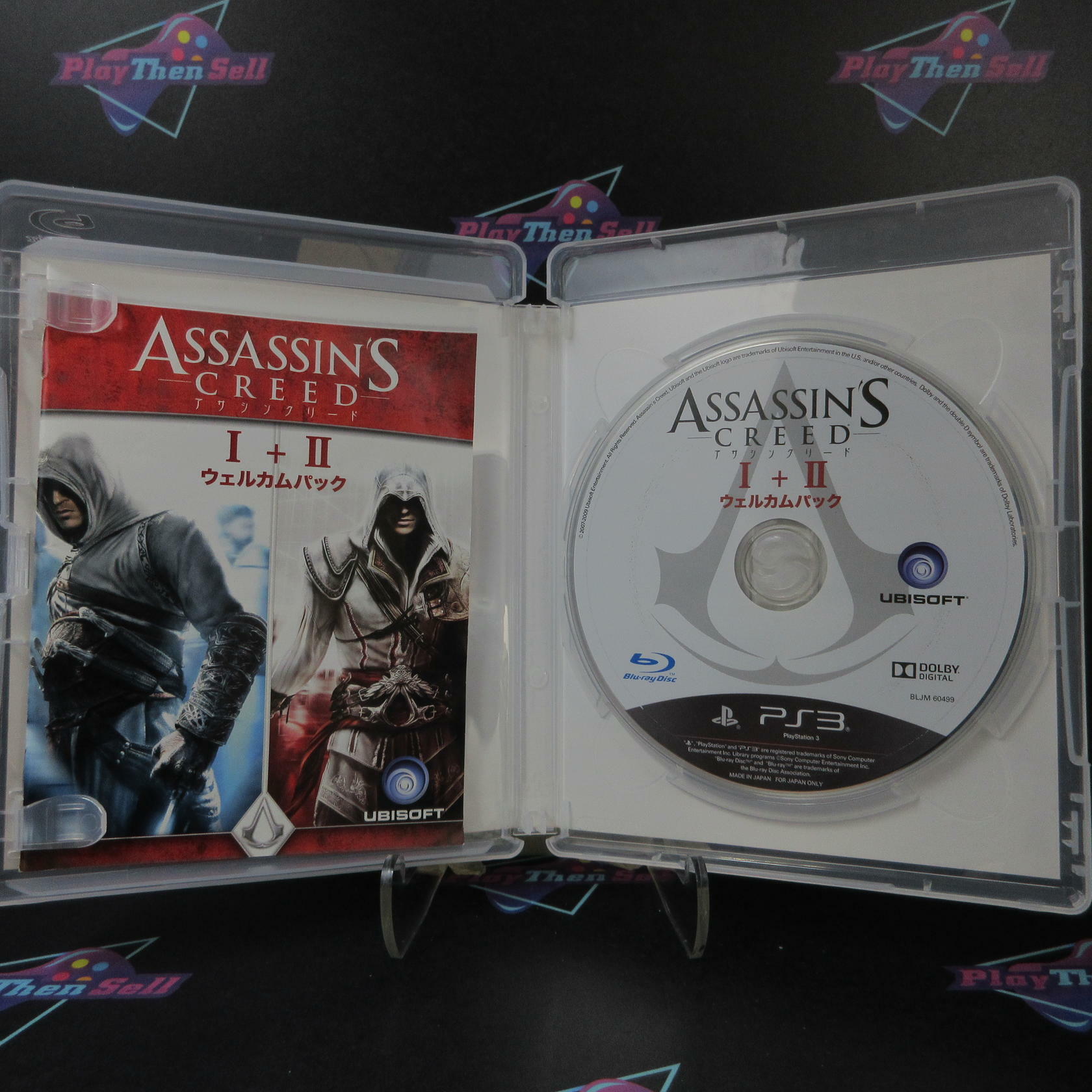 Assassin's Creed I + II Welcome Pack PS3 PlayStation 3 DD - Very Good