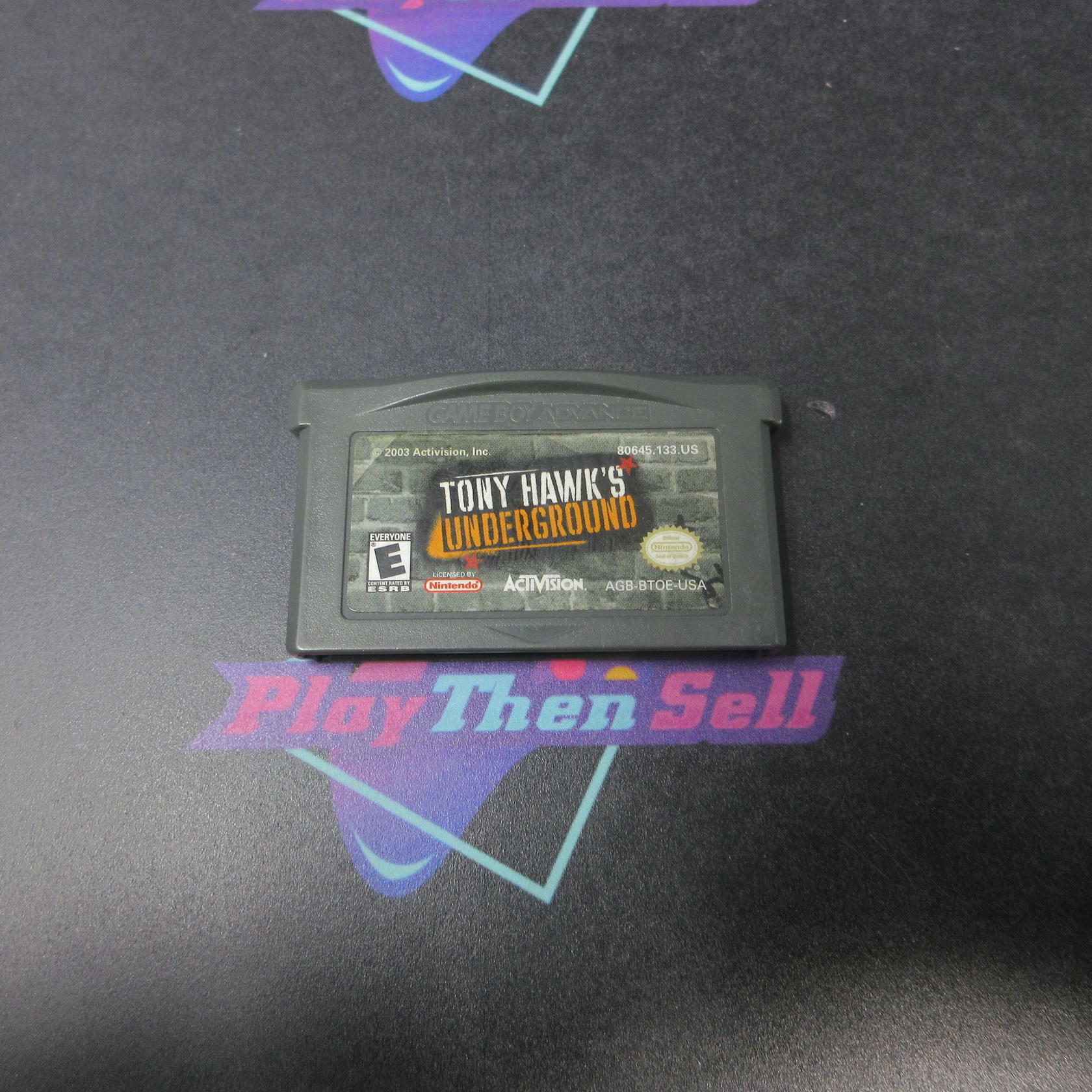 Tony Hawk's Underground GameBoy Advance Cartridge Only Authentic / Tested - Very Good