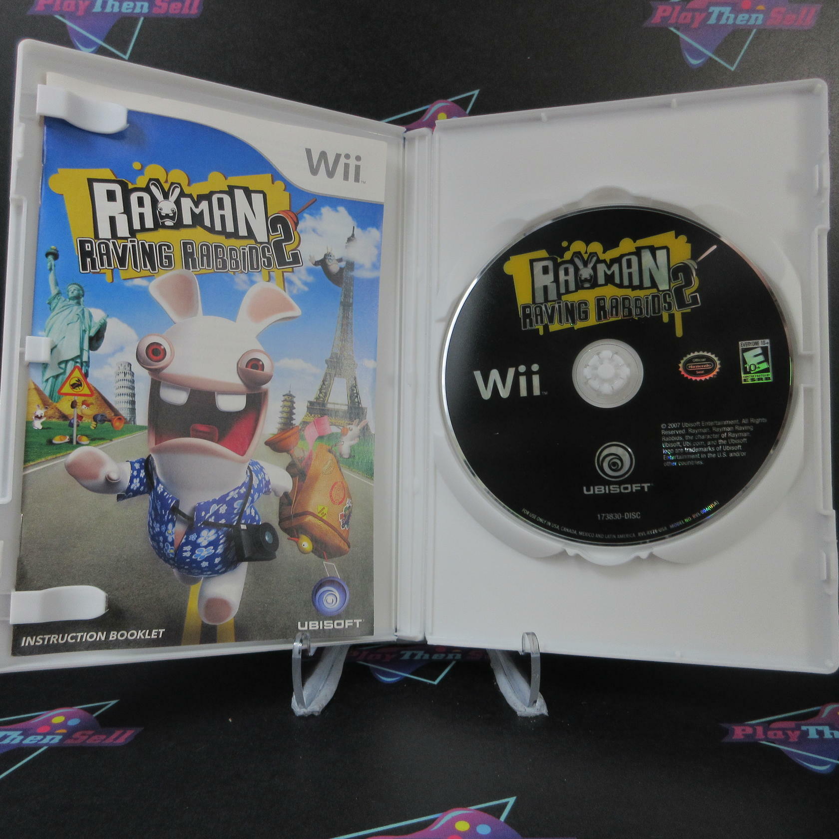 Rayman Raving Rabbids 2 - Nintendo Wii - Like New