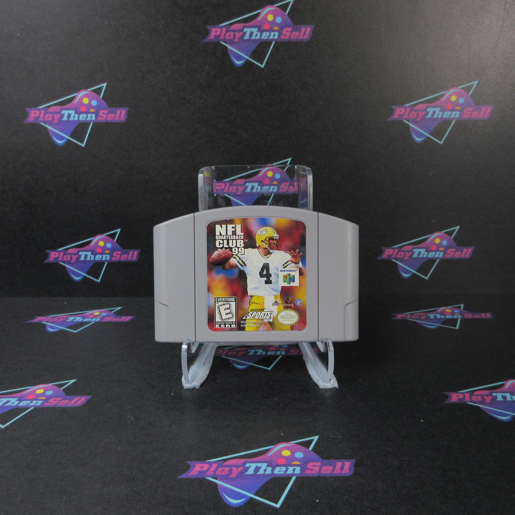 NFL Quarterback Club 99 Nintendo 64 N64 Cartridge Only Authentic / Tested - Very Good