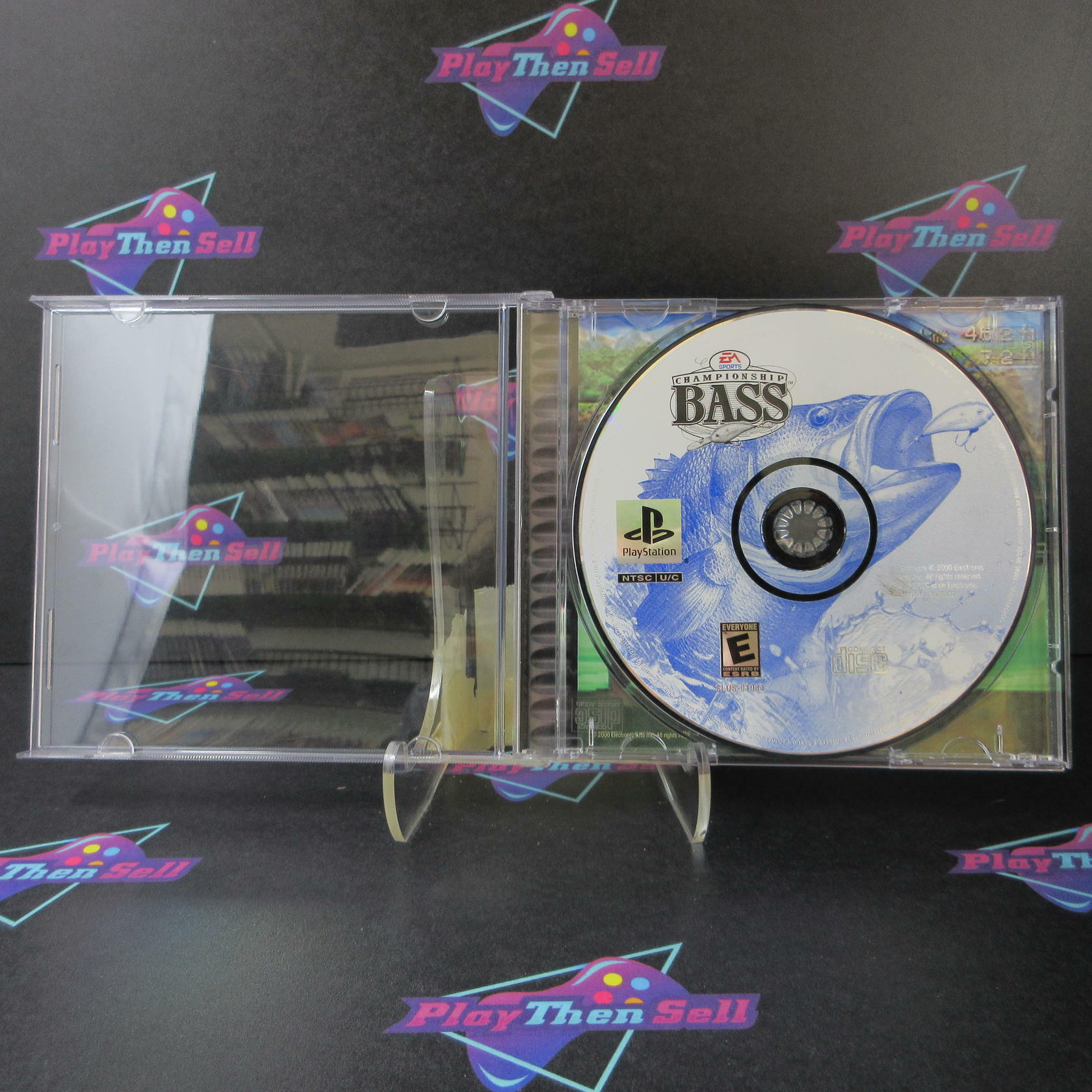 Championship Bass PS1 PlayStation 1 - Very Good