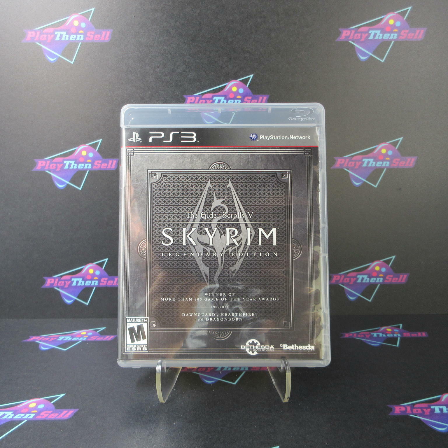 The Elder Scrolls V Skyrim Legendary Edition PlayStation 3 + Sticker - Like New