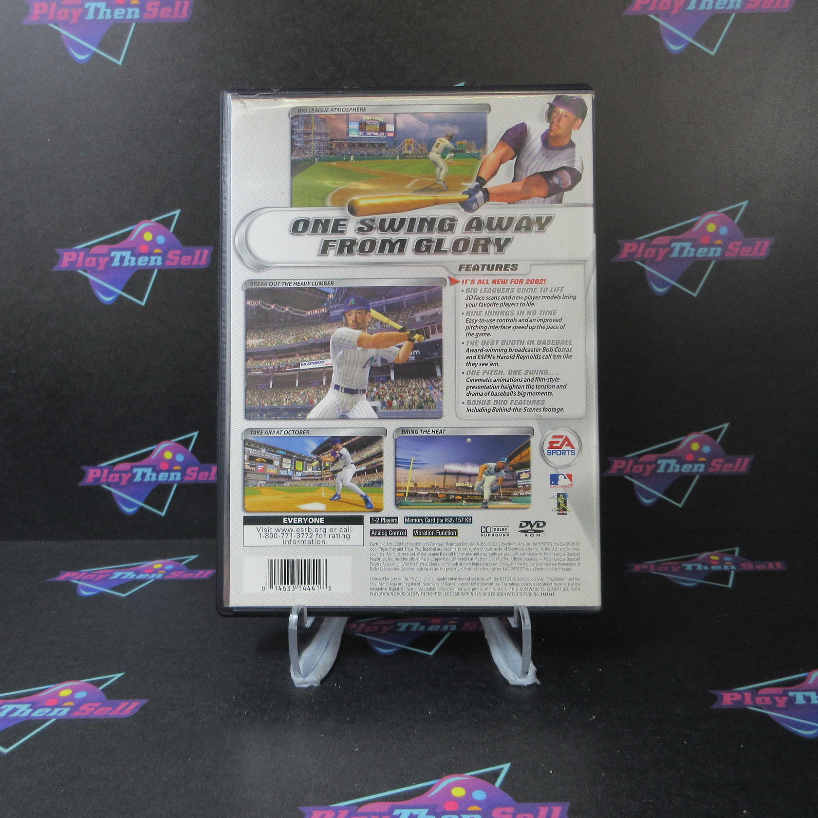 Triple Play 2002 PS2 PlayStation 2 - Very Good