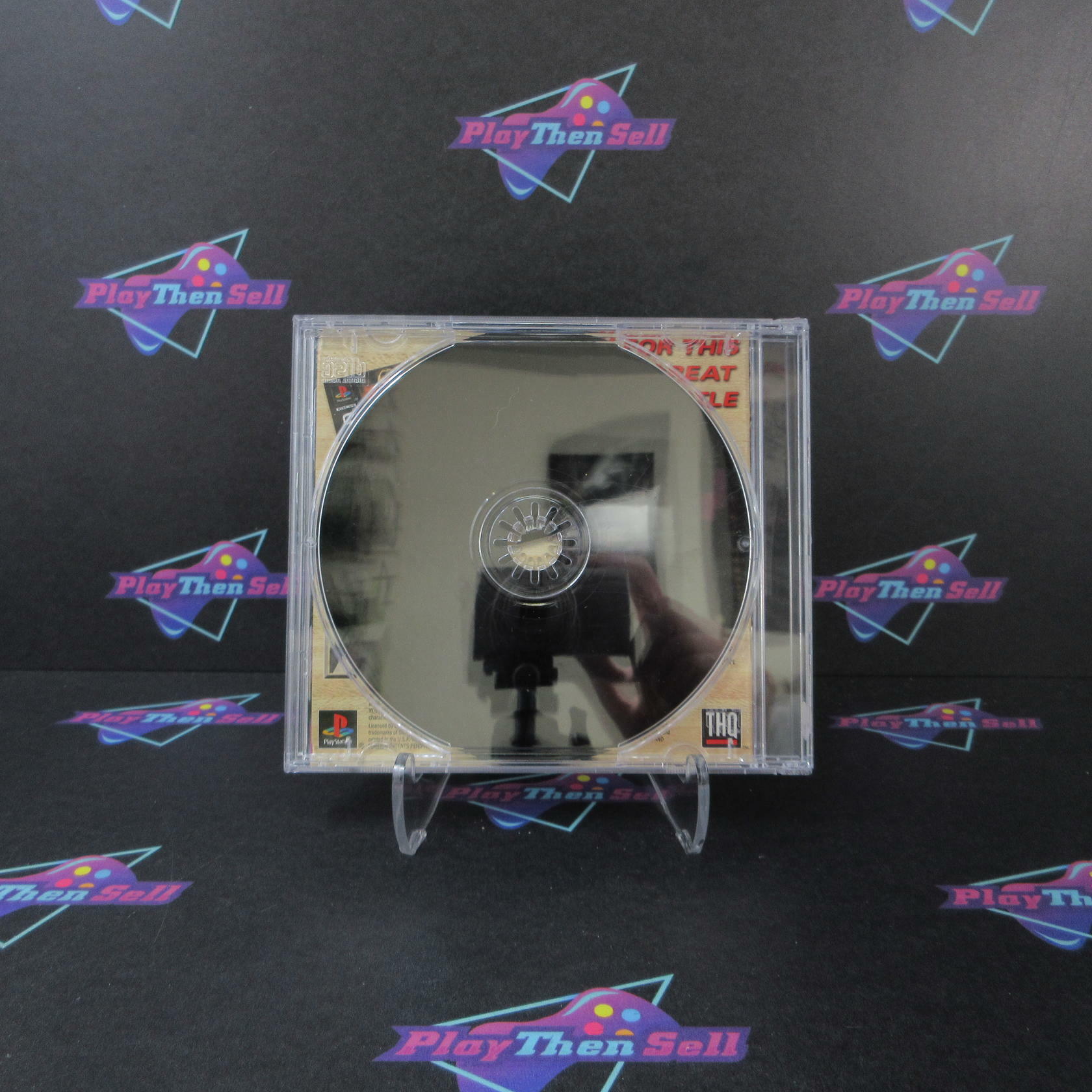 WCW NWO Thunder + Reg Card PS1 PlayStation 1 No Art - Very Good