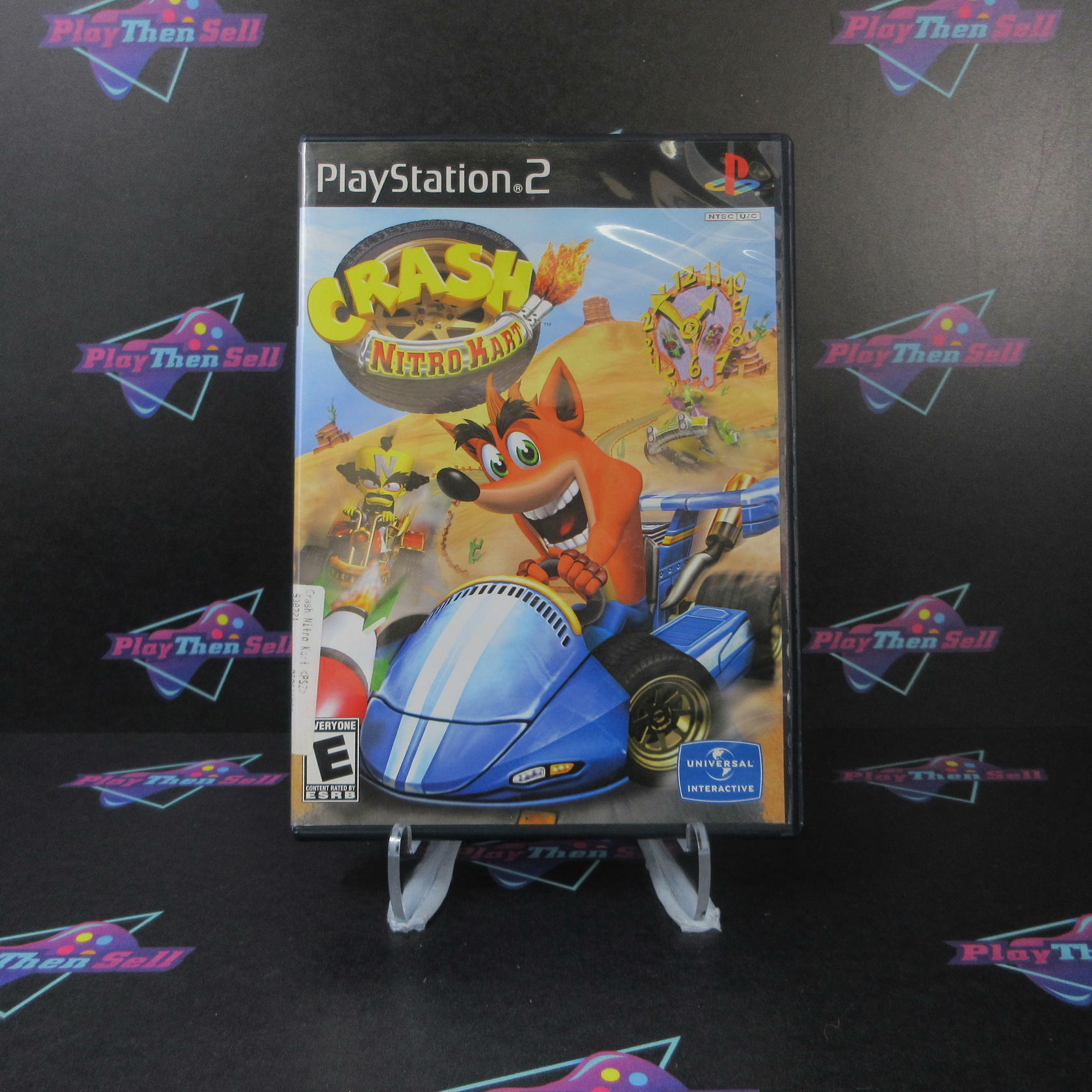 Crash Nitro Kart PS2 PlayStation 2 AD Complete CIB - Very Good