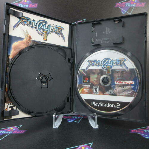 Soul Calibur 2 PS2 PlayStation 2 + Demo Disc - Like New