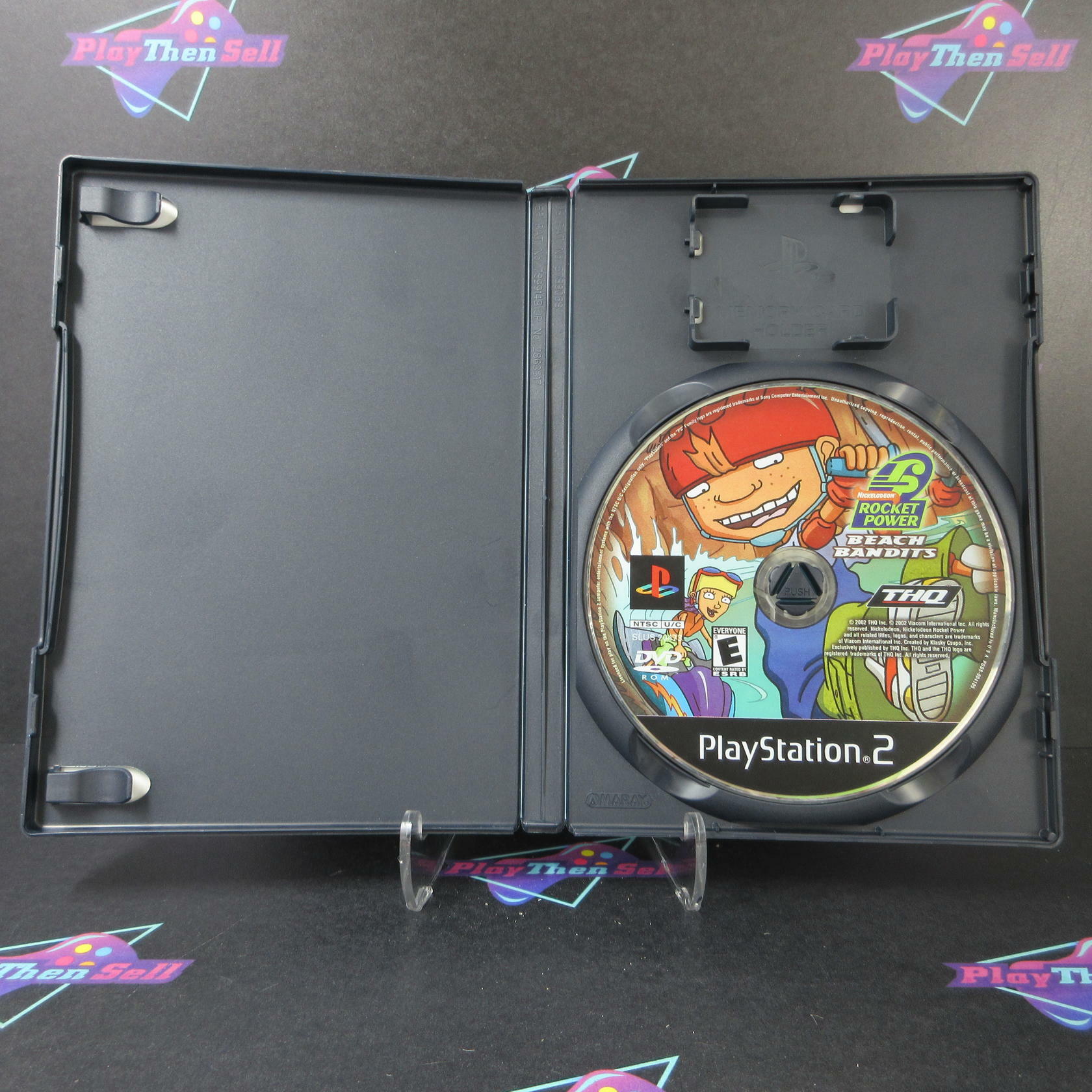 Rocket Power Beach Bandits PS2 PlayStation 2 AD/NM - Very Good