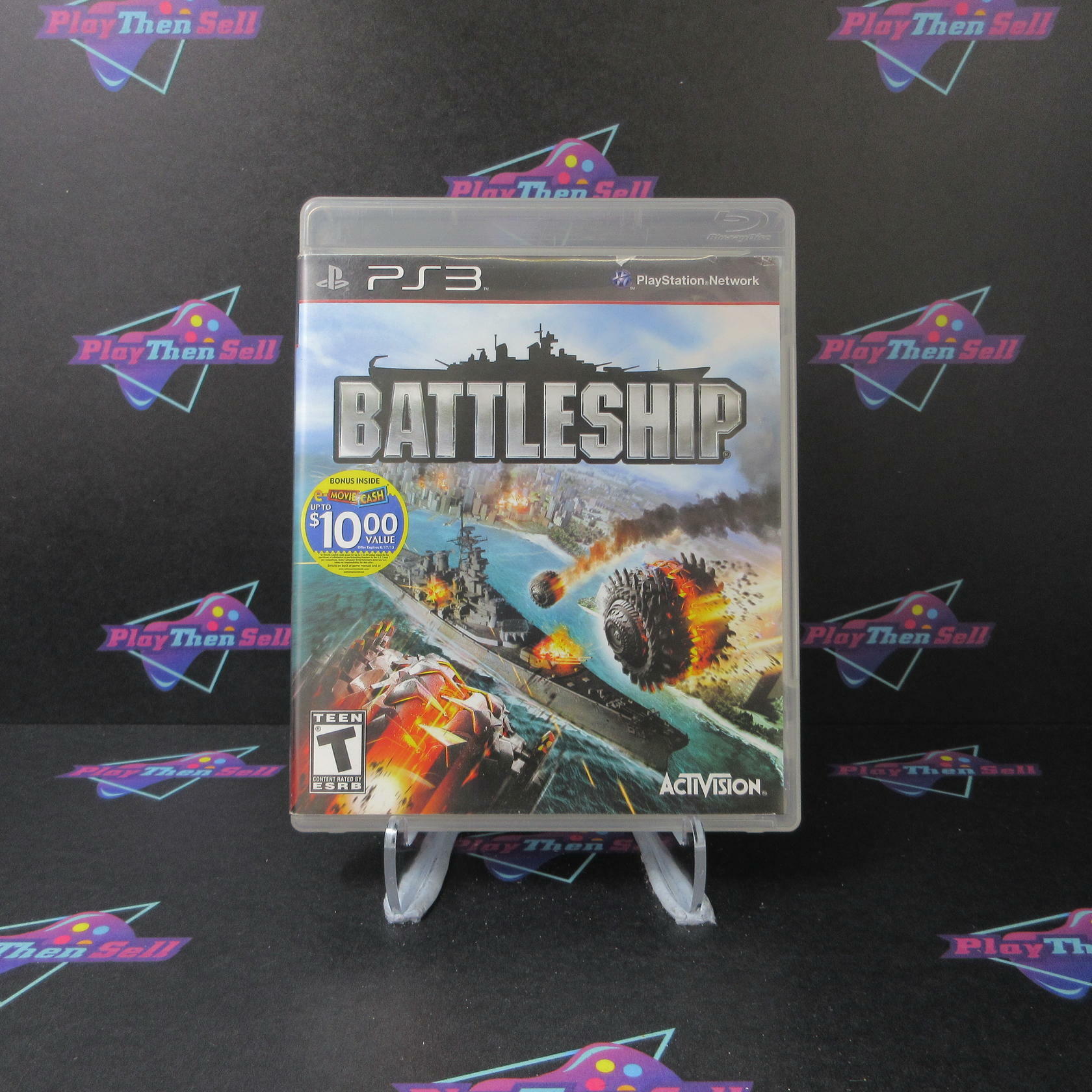 Battleship Sony PS3 PlayStation 3 AD/NM - Very Good