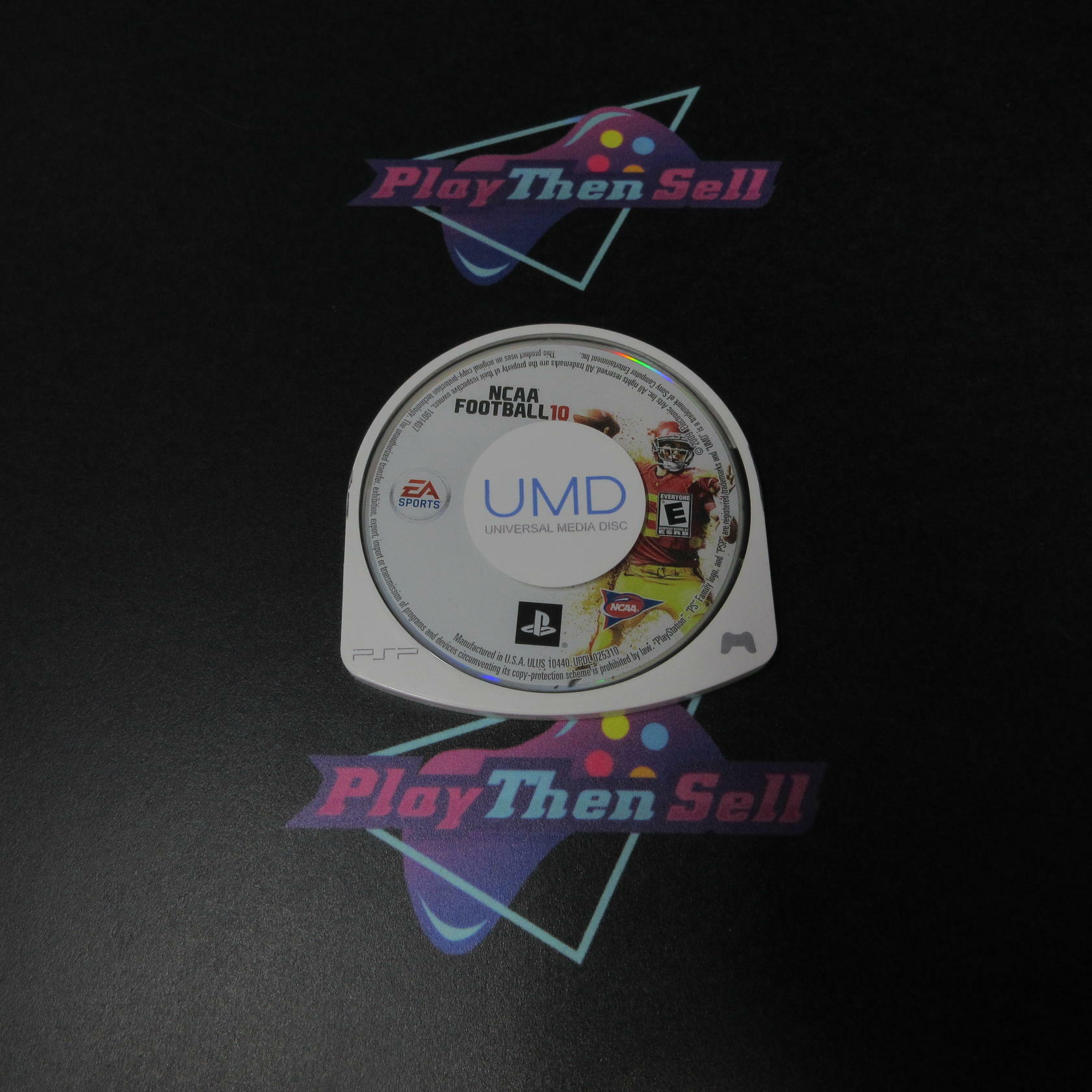 NCAA Football 10 - Sony PSP Disc Only - Very Good