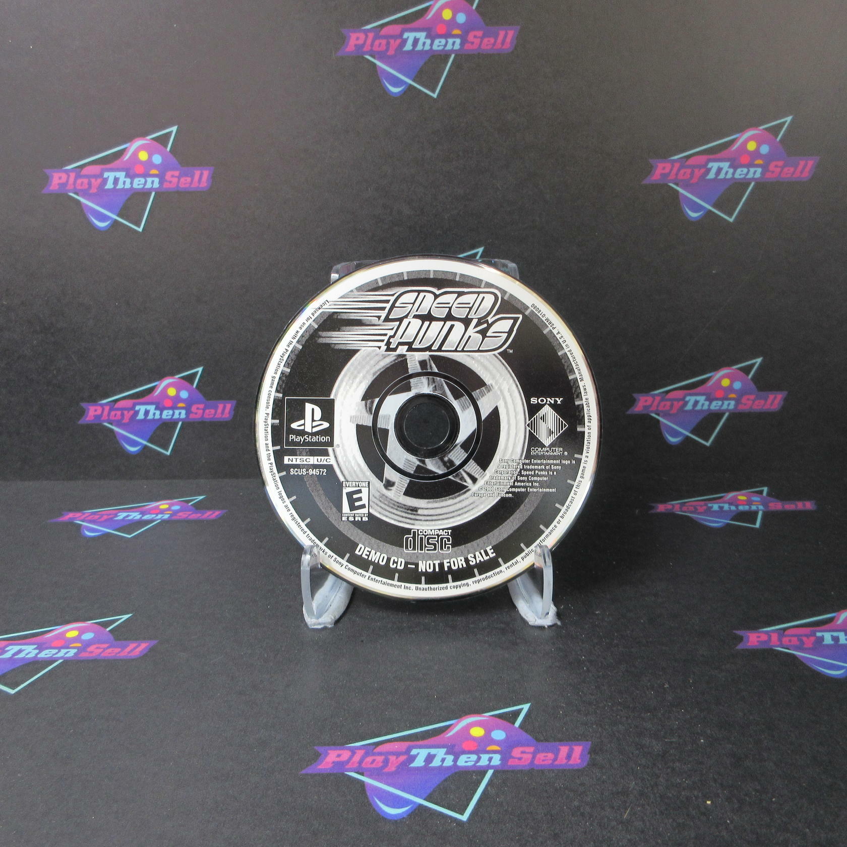 Speed Punks PS1 PlayStation 1 - DEMO CD Disc Only - Very Good