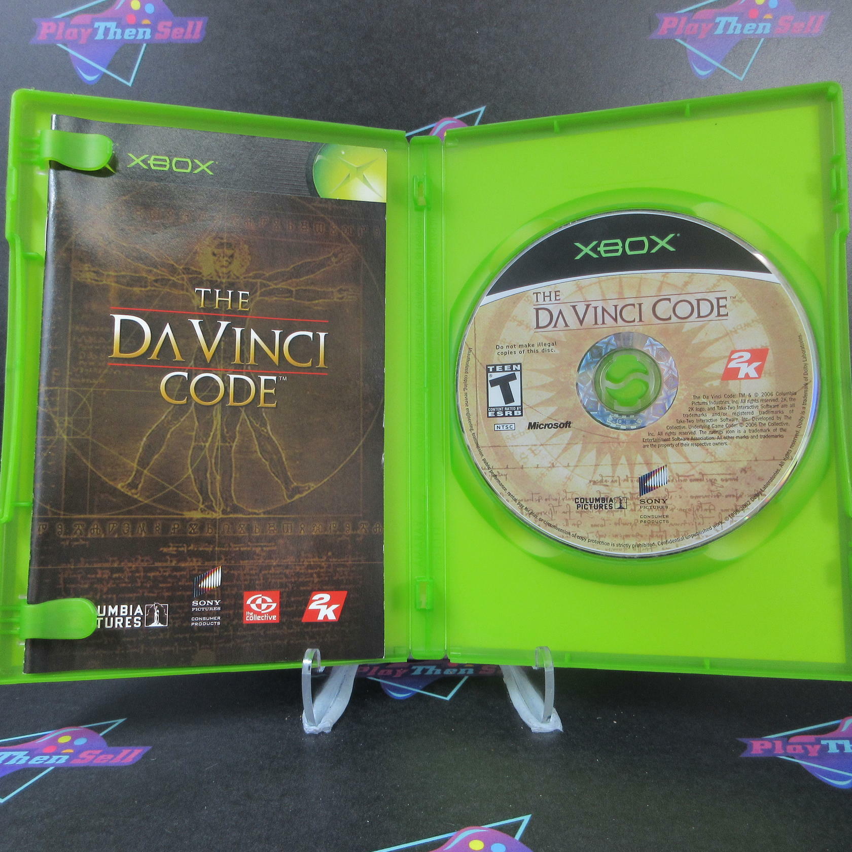 Da Vinci Code - Xbox + Reg Card - Like New