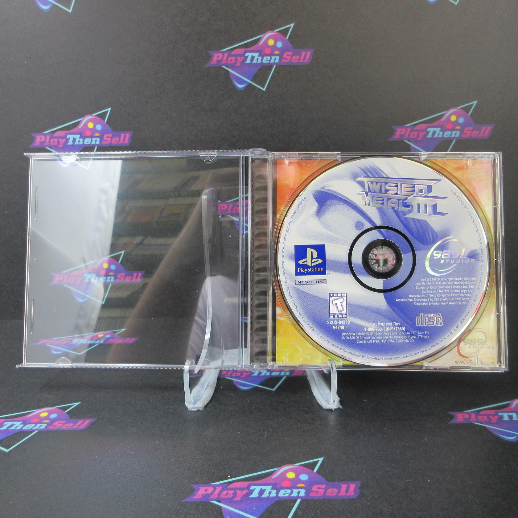 Twisted Metal III PS1 PlayStation 1 - Very Good