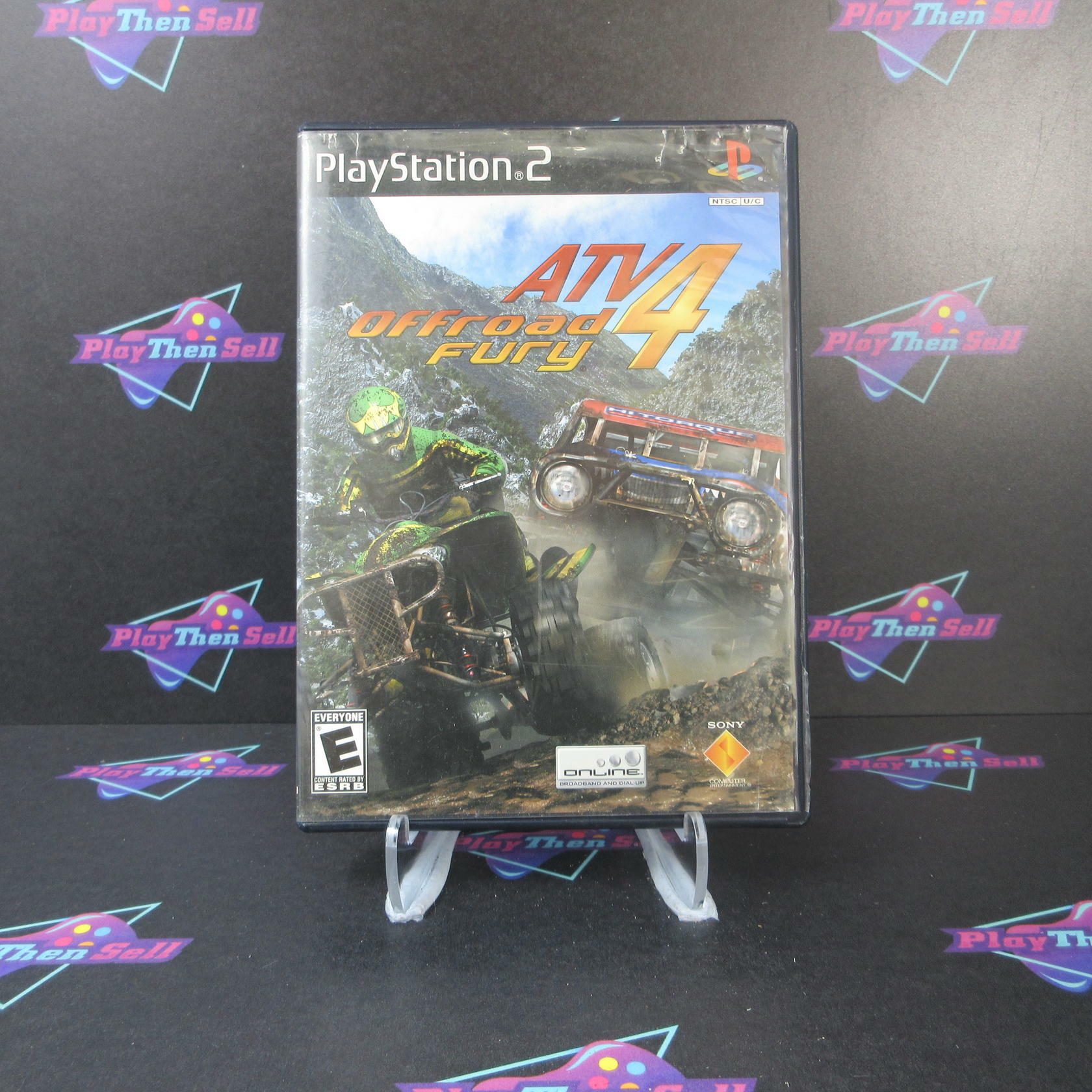 ATV Offroad Fury 4 PS2 PlayStation 2 AD/NM - Very Good