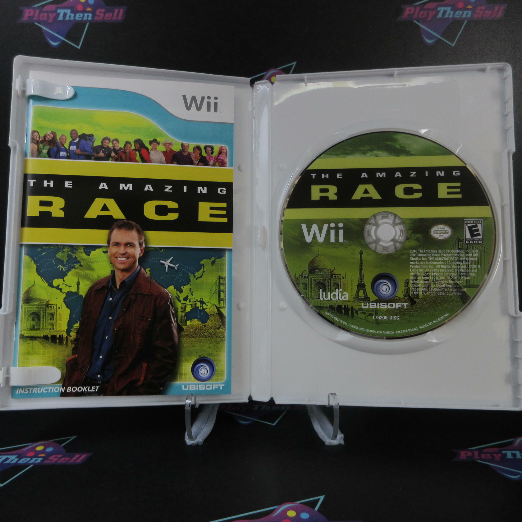 The Amazing Race Nintendo Wii AD Complete CIB - Very Good