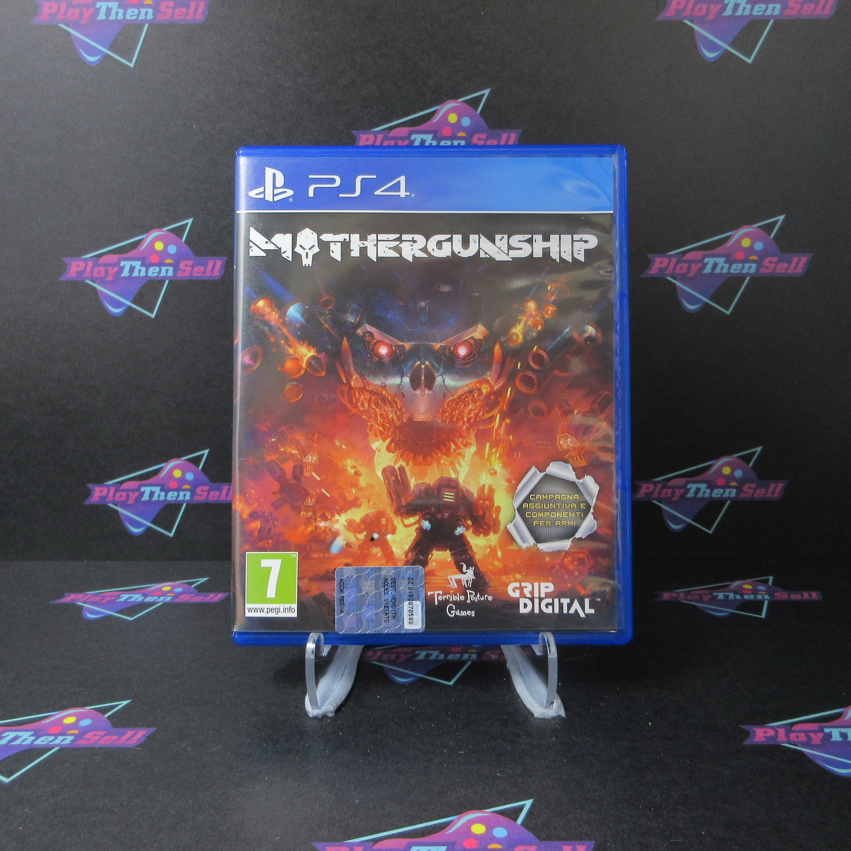 Mothergunship PS4 PlayStation 4 Italian Language PEGI - Like New