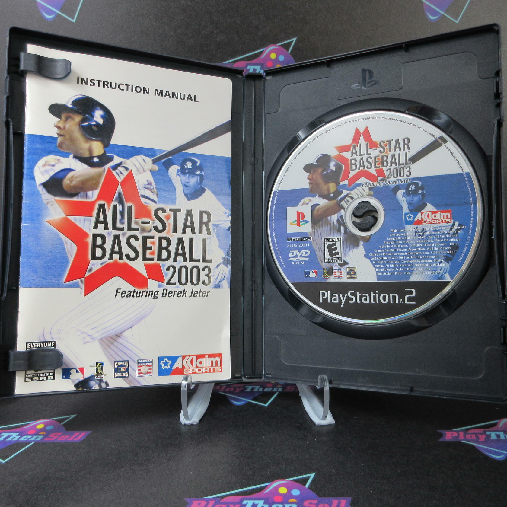 All Star Baseball 2003 PS2 PlayStation 2 + Reg Card - Like New