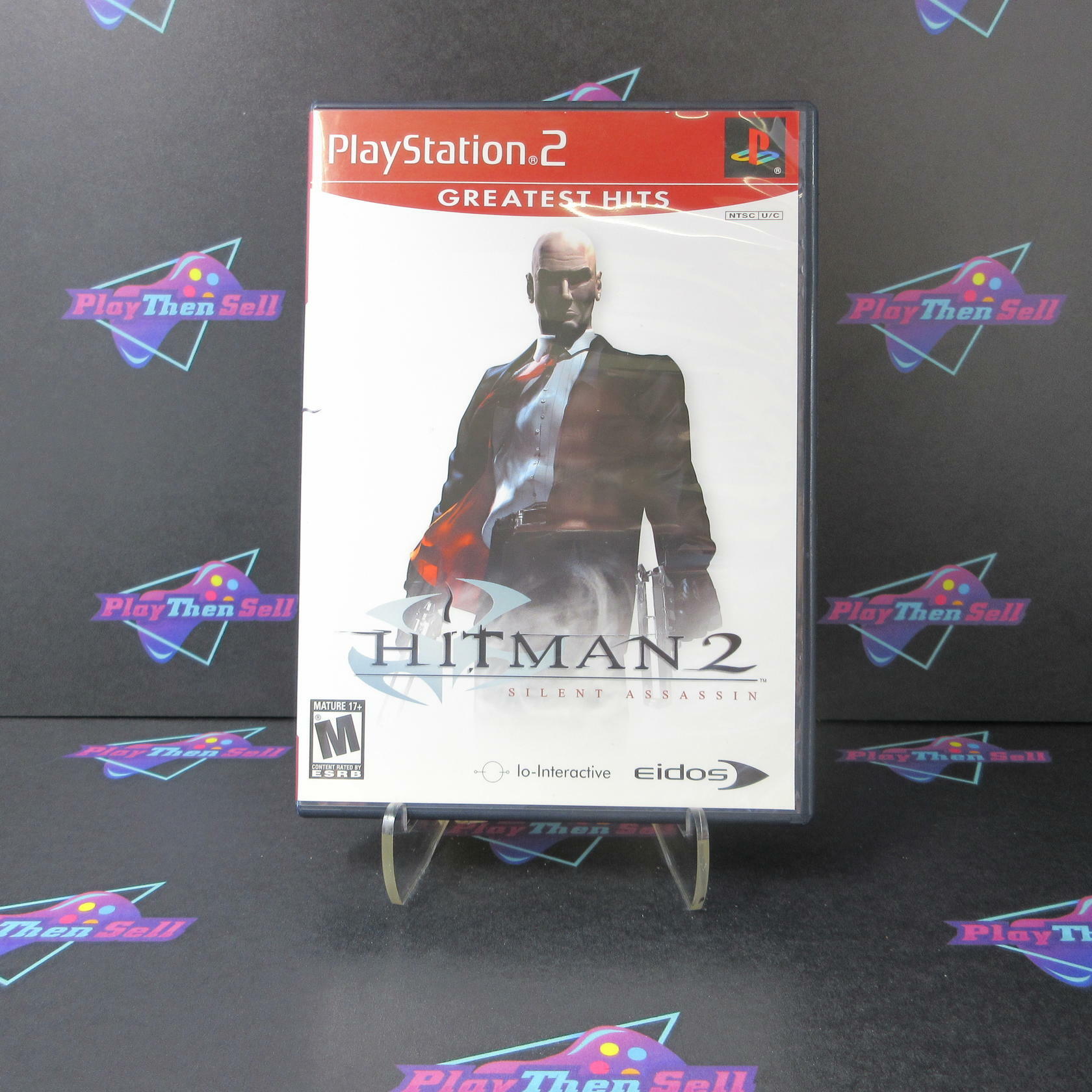 Hitman 2 Silent Assassin PlayStation 2 PS2 GH + Reg Card - Like New