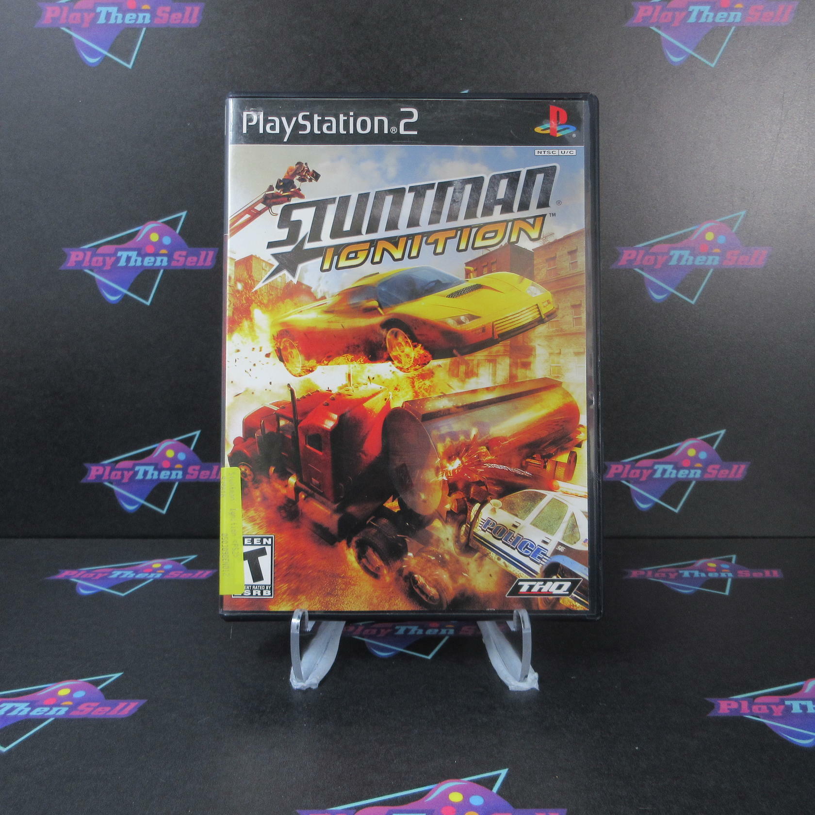 Stuntman Ignition PS2 PlayStation 2 AD Complete CIB - Very Good