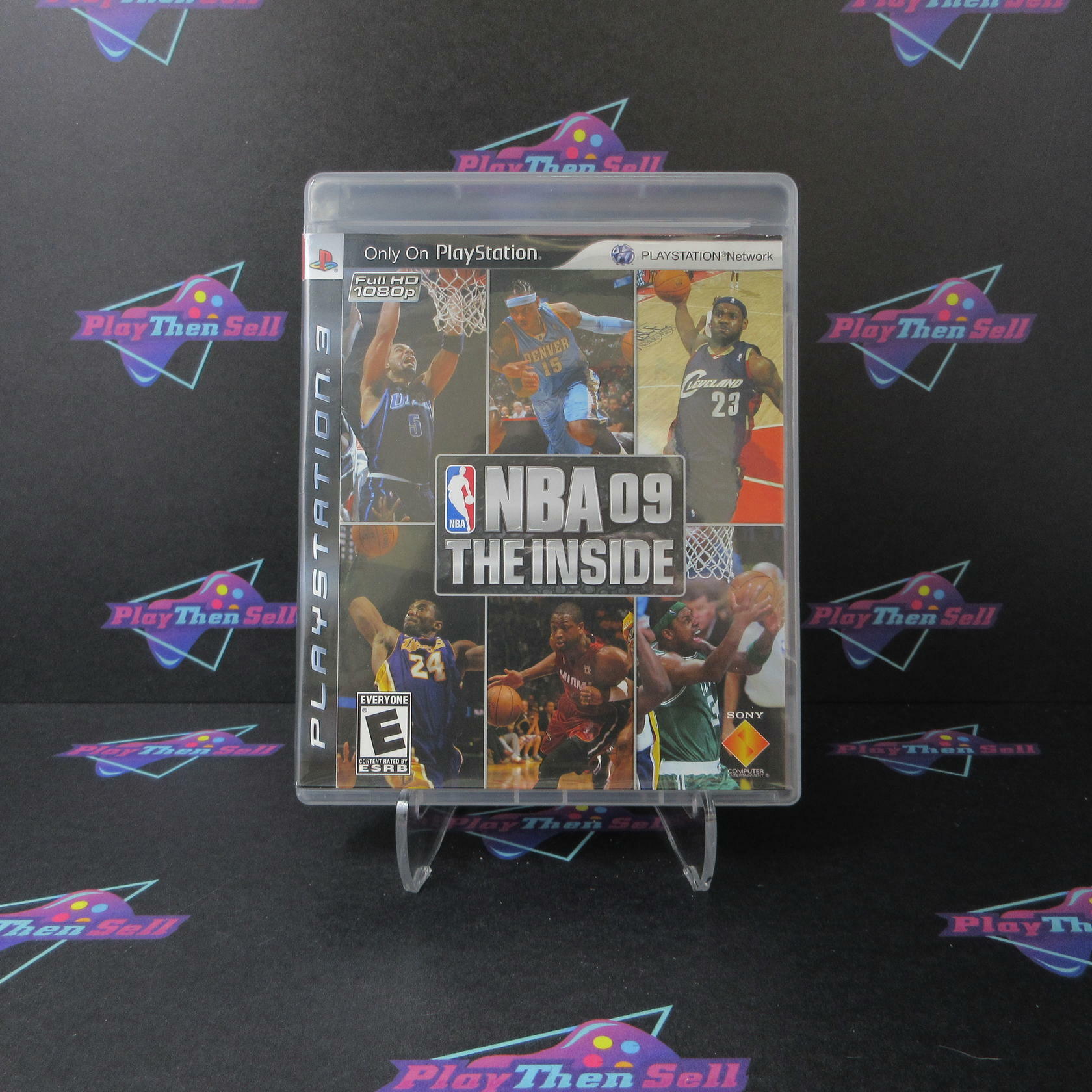 NBA 09 The Inside + Reg Card PS3 PlayStation 3 AD Complete CIB - Very Good