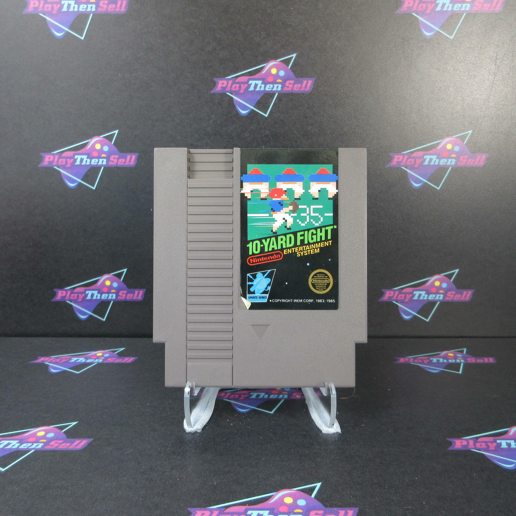 10-Yard Fight Nintendo NES Cart Only AD Authentic / Tested - Very Good