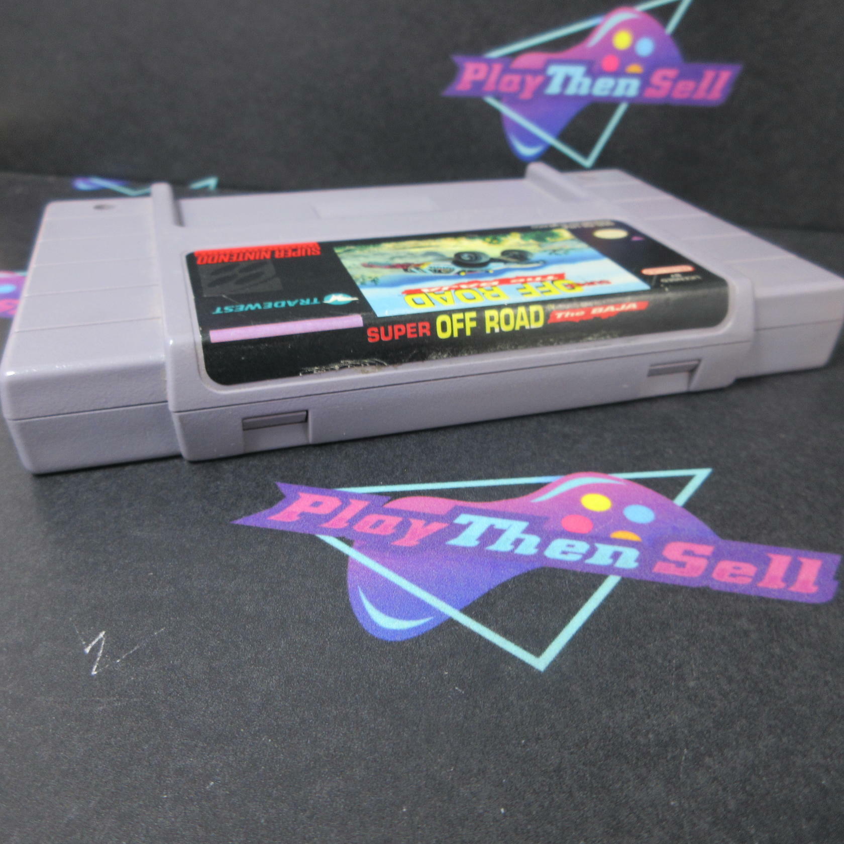 Super Off Road The Baja Nintendo SNES Cartridge Only AD Authentic / Tested - Very Good