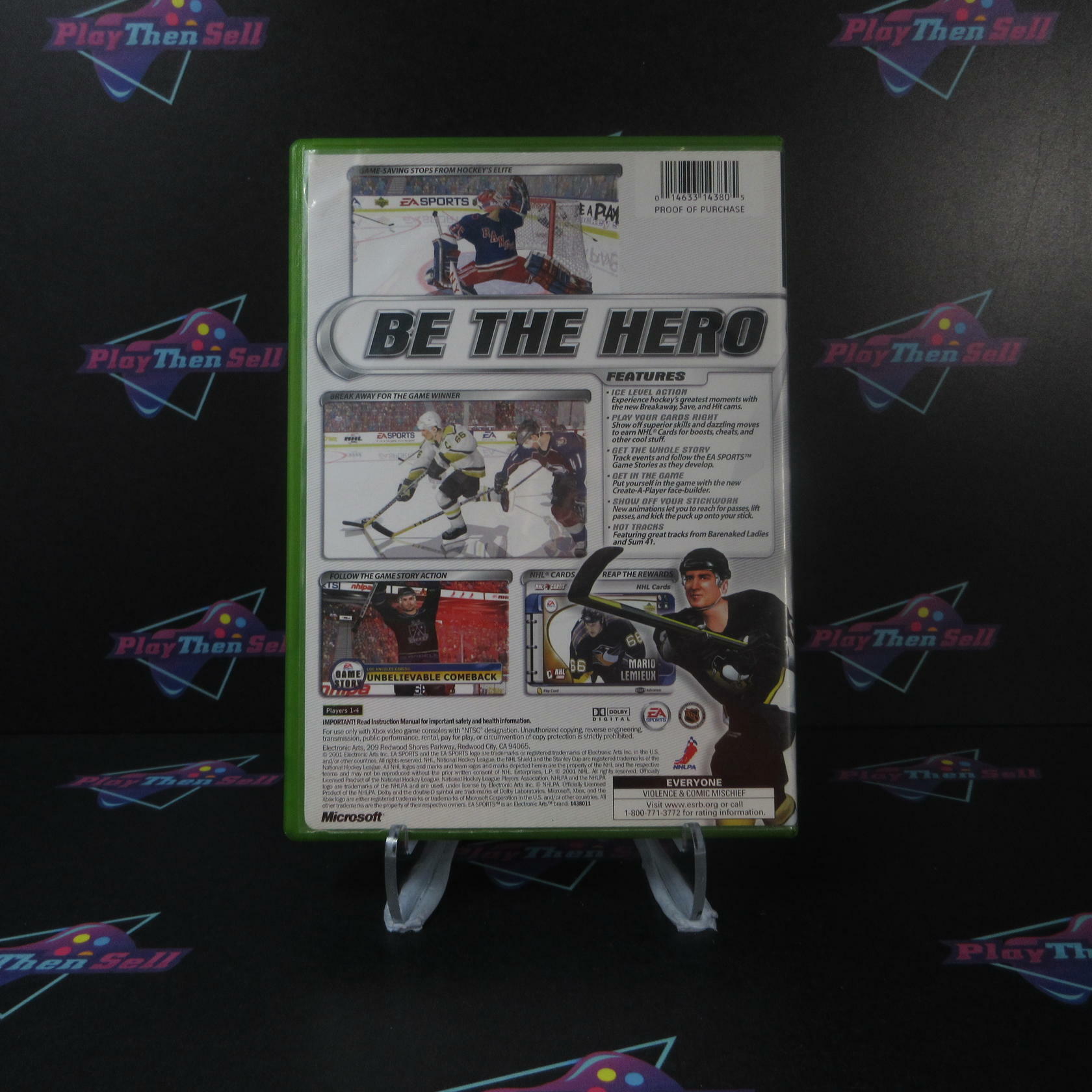 NHL 2002 Xbox WD/NM - Very Good