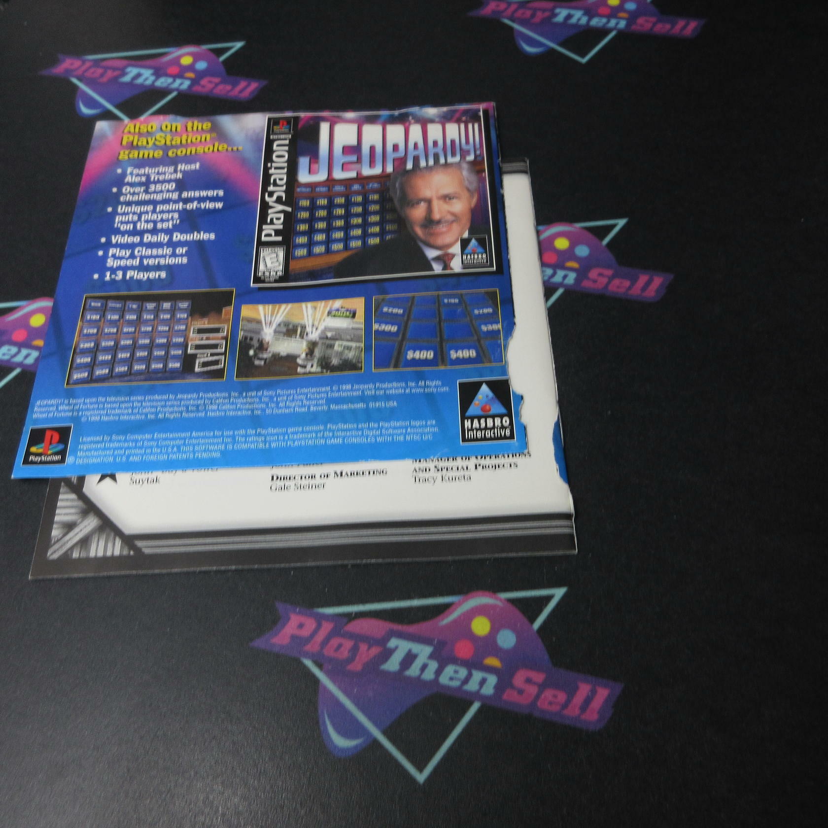 Wheel of Fortune PS1 PlayStation 1 MD/DD Complete CIB - Very Good
