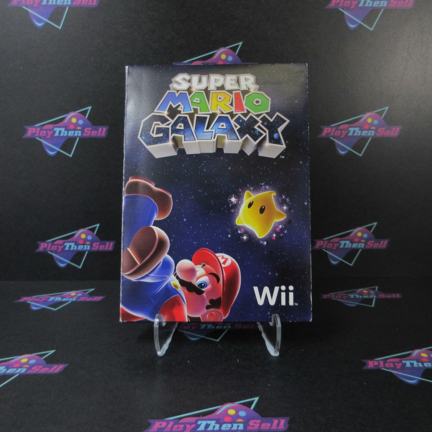 Super Mario Galaxy Commemorative Launch Coin AD Nintendo Wii - Very Good