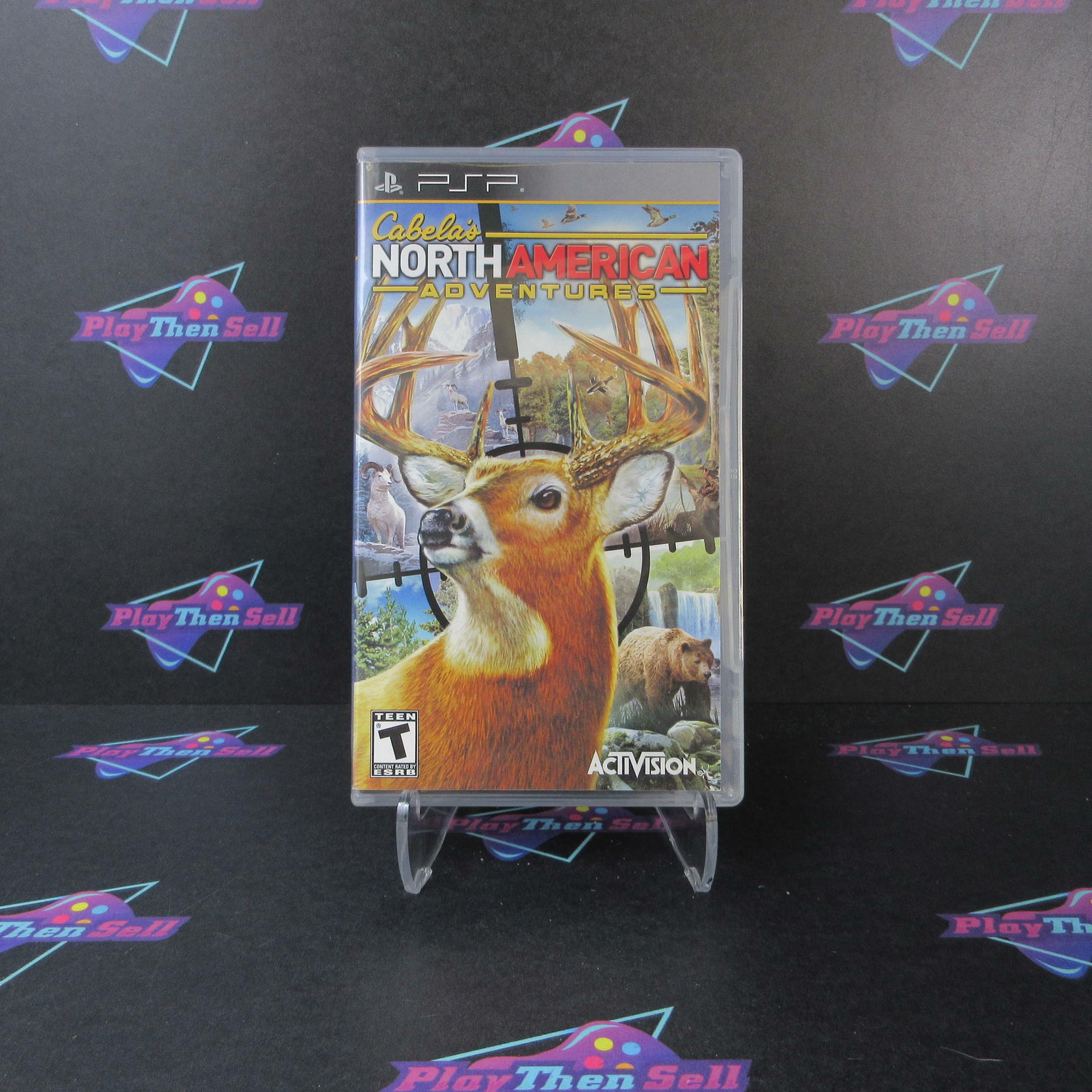 Cabela's North American Adventures Sony PSP Clear UMD - Like New