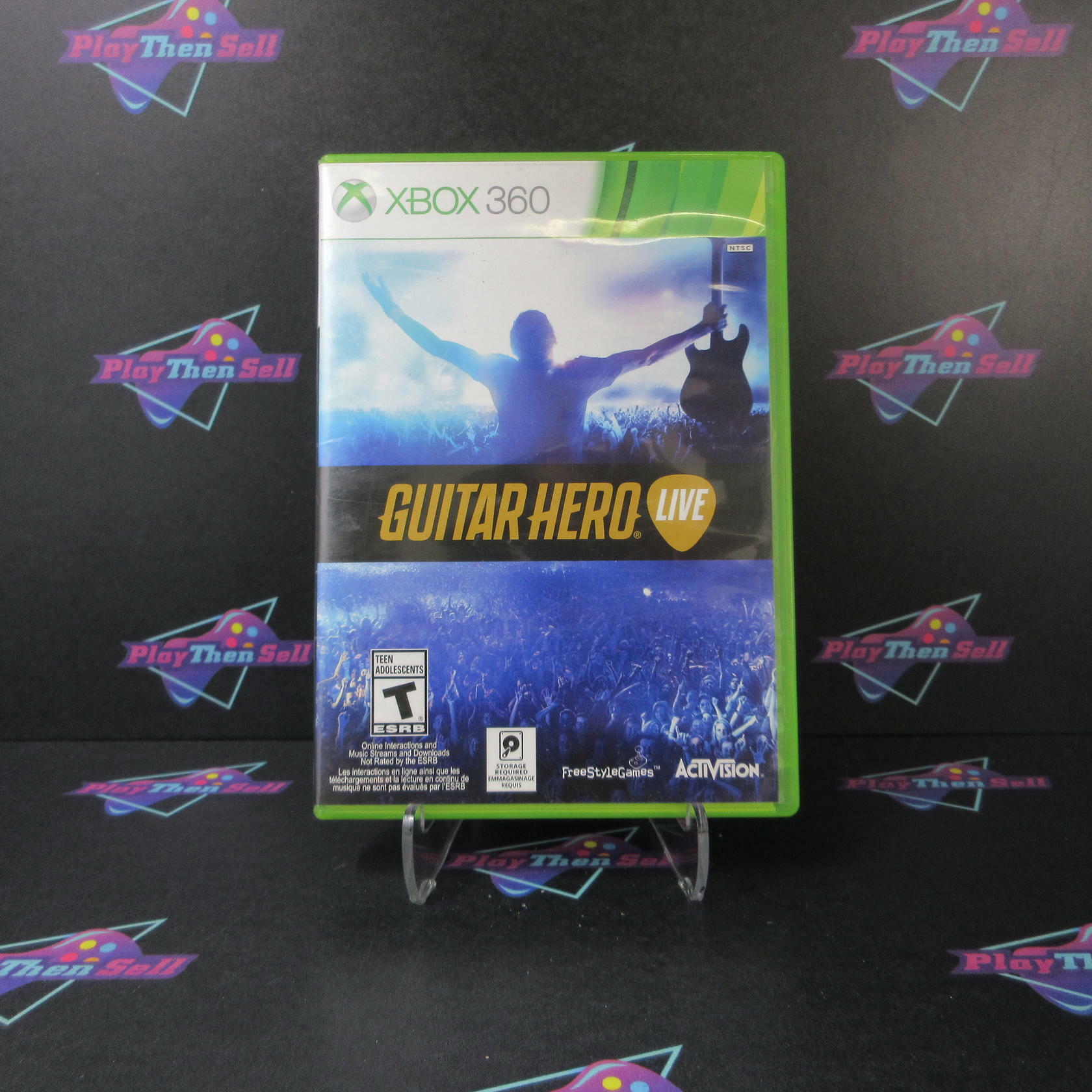 Guitar Hero Live for Xbox 360 AD Complete CIB - Very Good