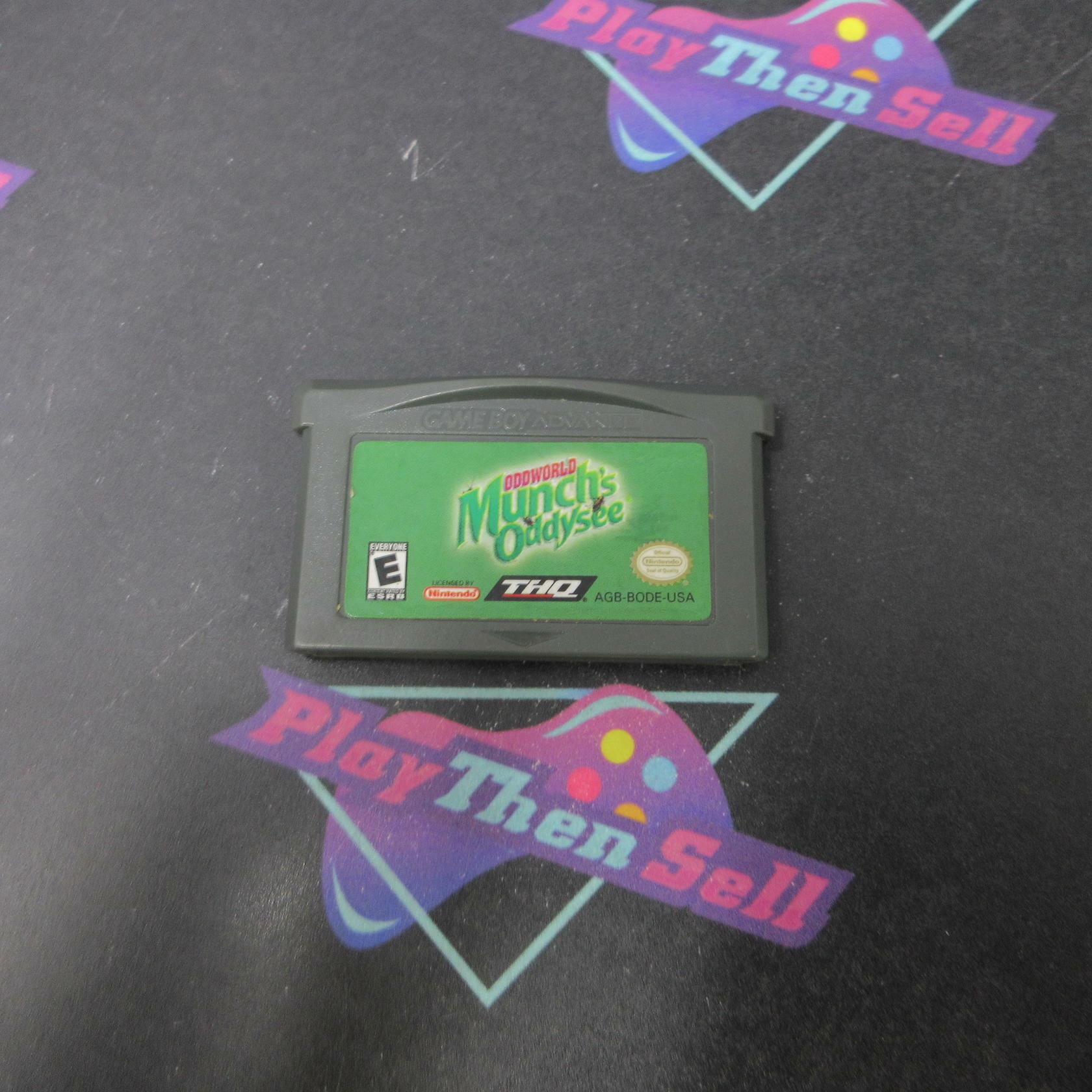 Oddworld Munche's Oddysee GameBoy Advance Cart Only Authentic / Tested - Very Good