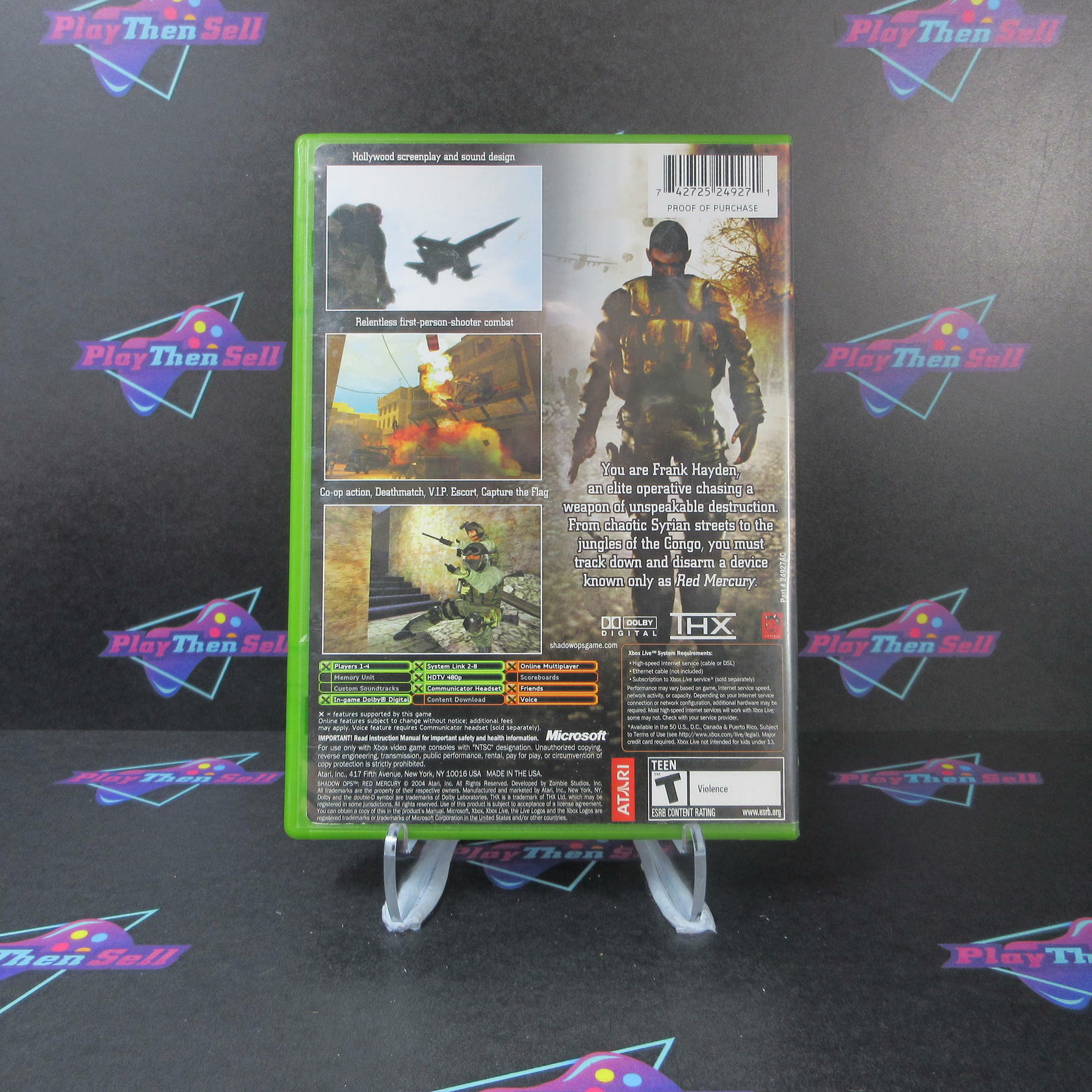 Shadow OPS Red Mercury - Xbox - Very Good