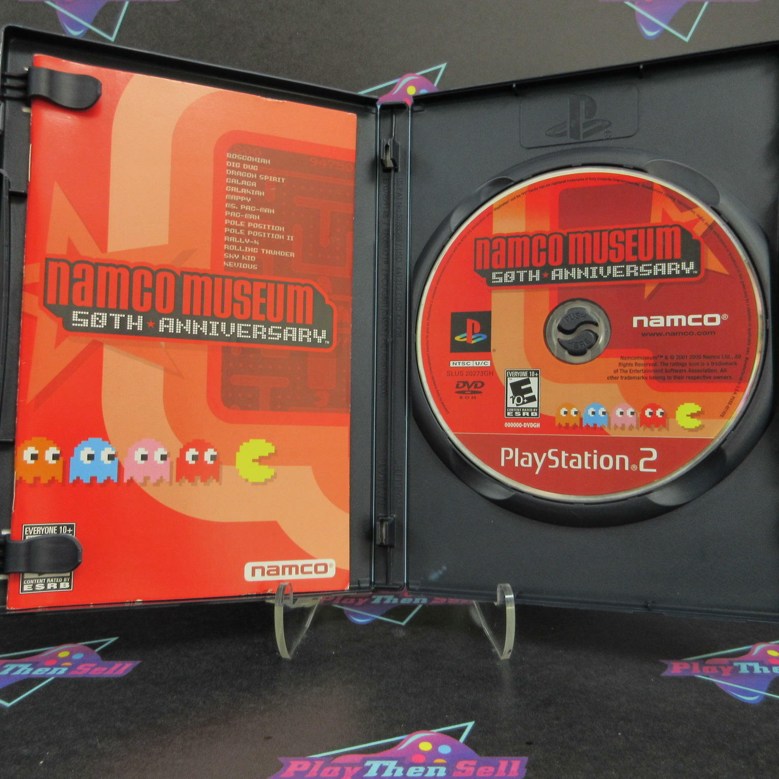 Namco Museum 50th Anniversary PS2 PlayStation 2 GH - Like New