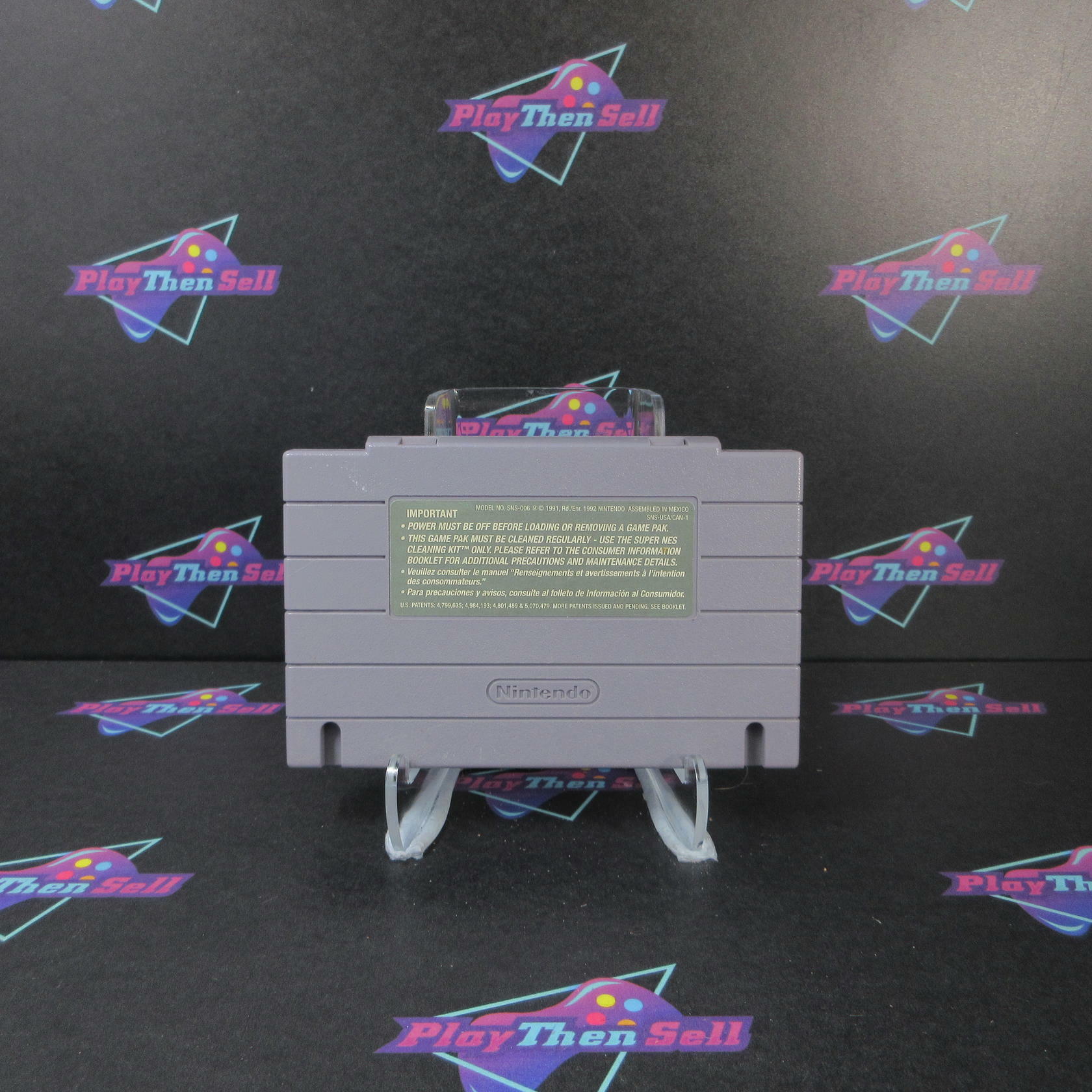 Super Off Road The Baja Nintendo SNES Cartridge Only AD Authentic / Tested - Very Good