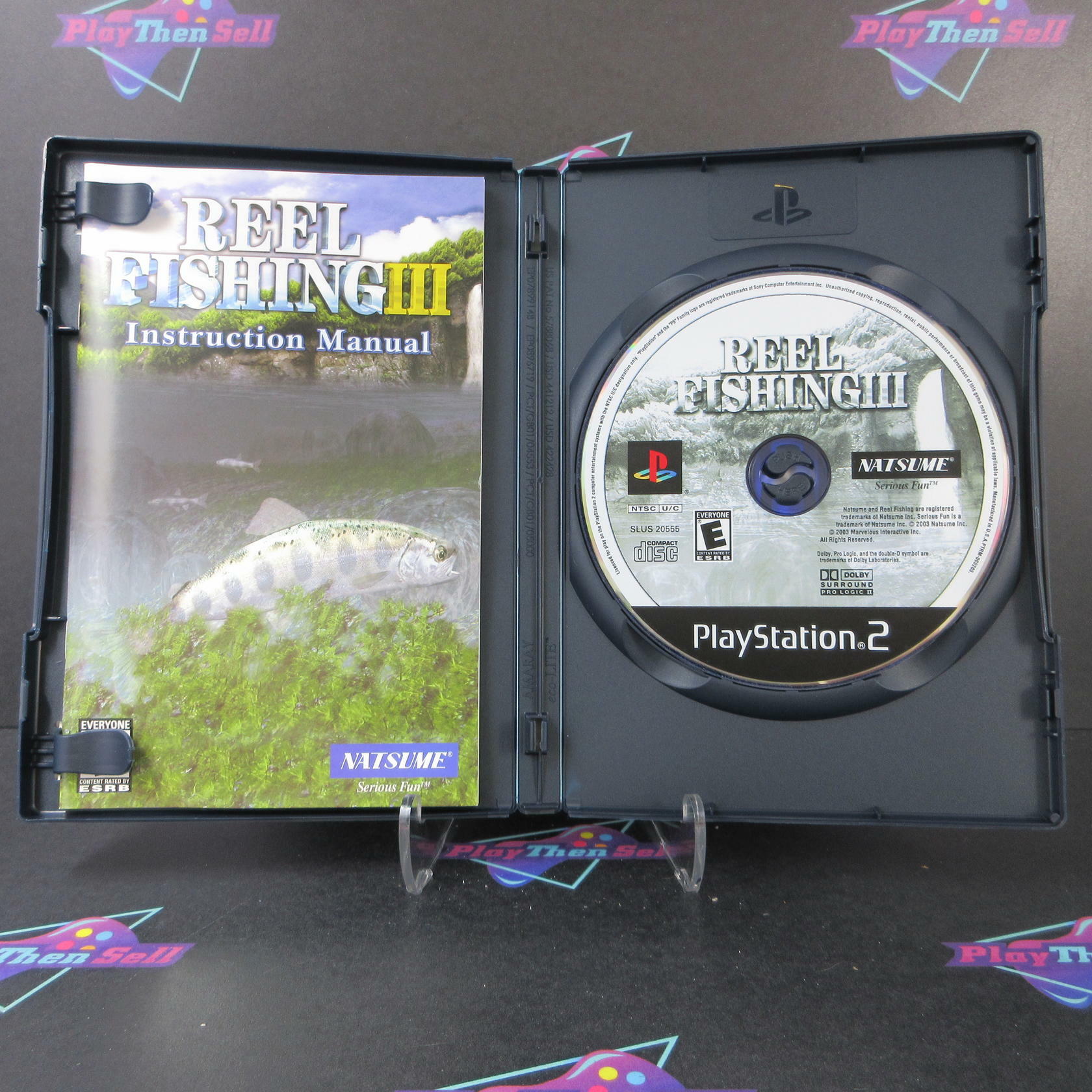 Reel Fishing III PS2 PlayStation 2 + Reg Card - Like New