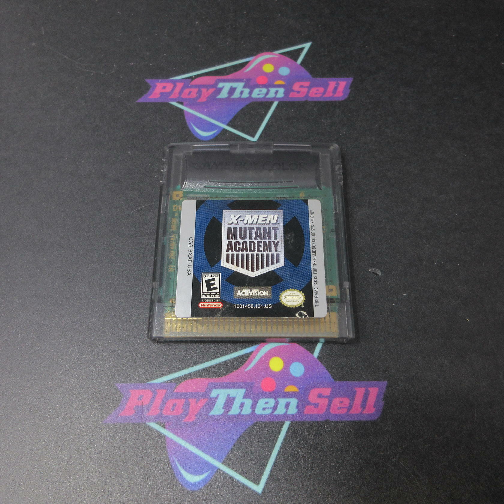 X-Men Mutant Academy Nintendo GameBoy Color Cart Only Authentic / Tested - Very Good