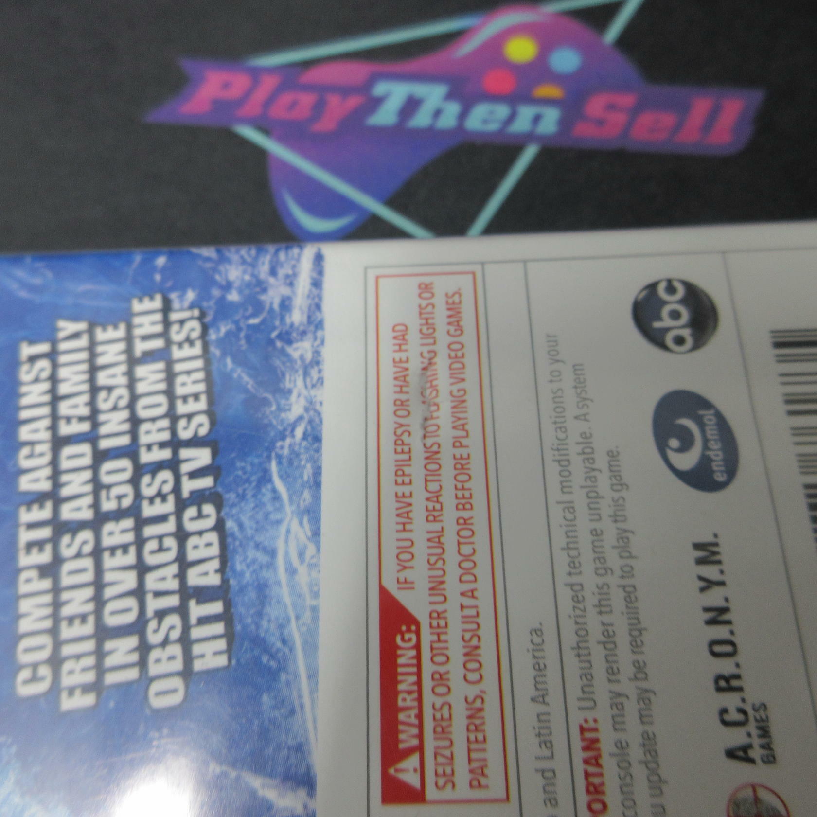WipeOut The Game Nintendo Wii AD/NM - Very Good