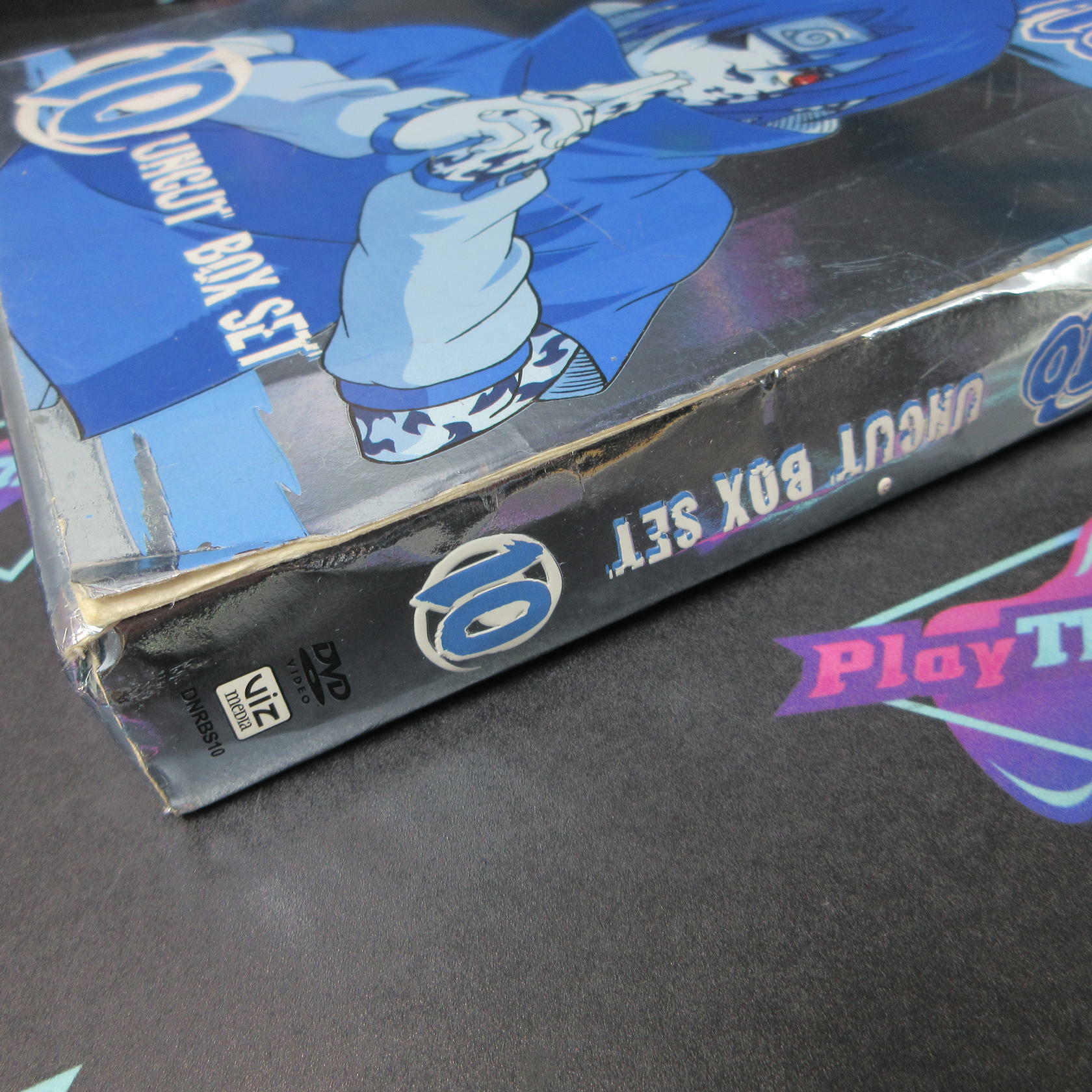 Naruto: Volume Ten Uncut Box Set + Art Book - DVD - Like New