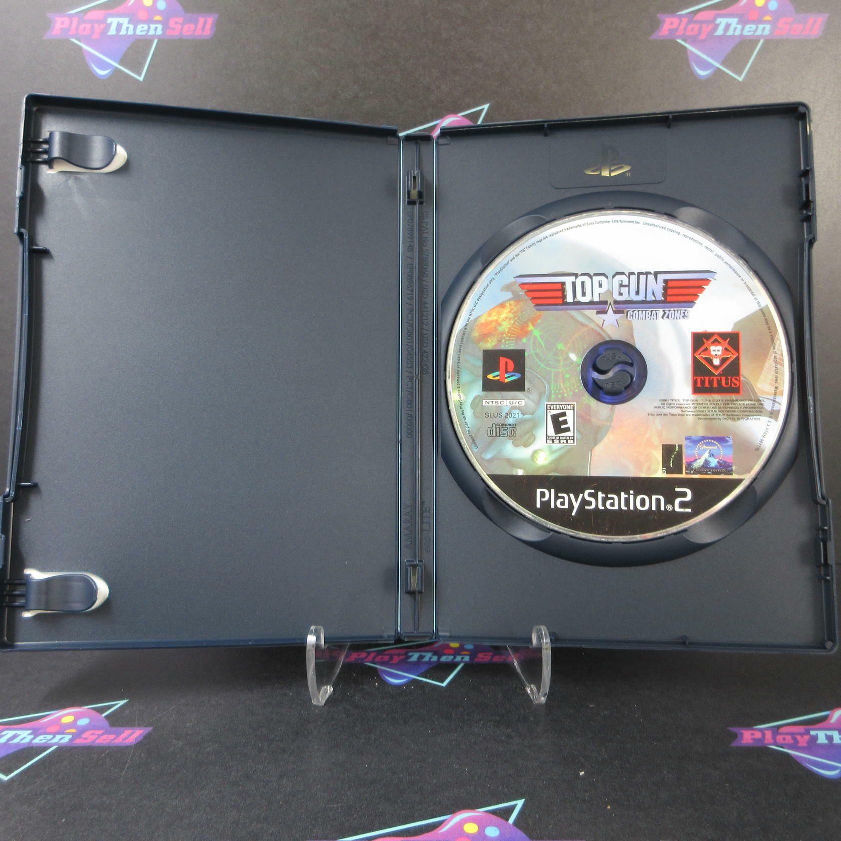 Top Gun PS2 PlayStation 2 AD/DD/NM - Very Good