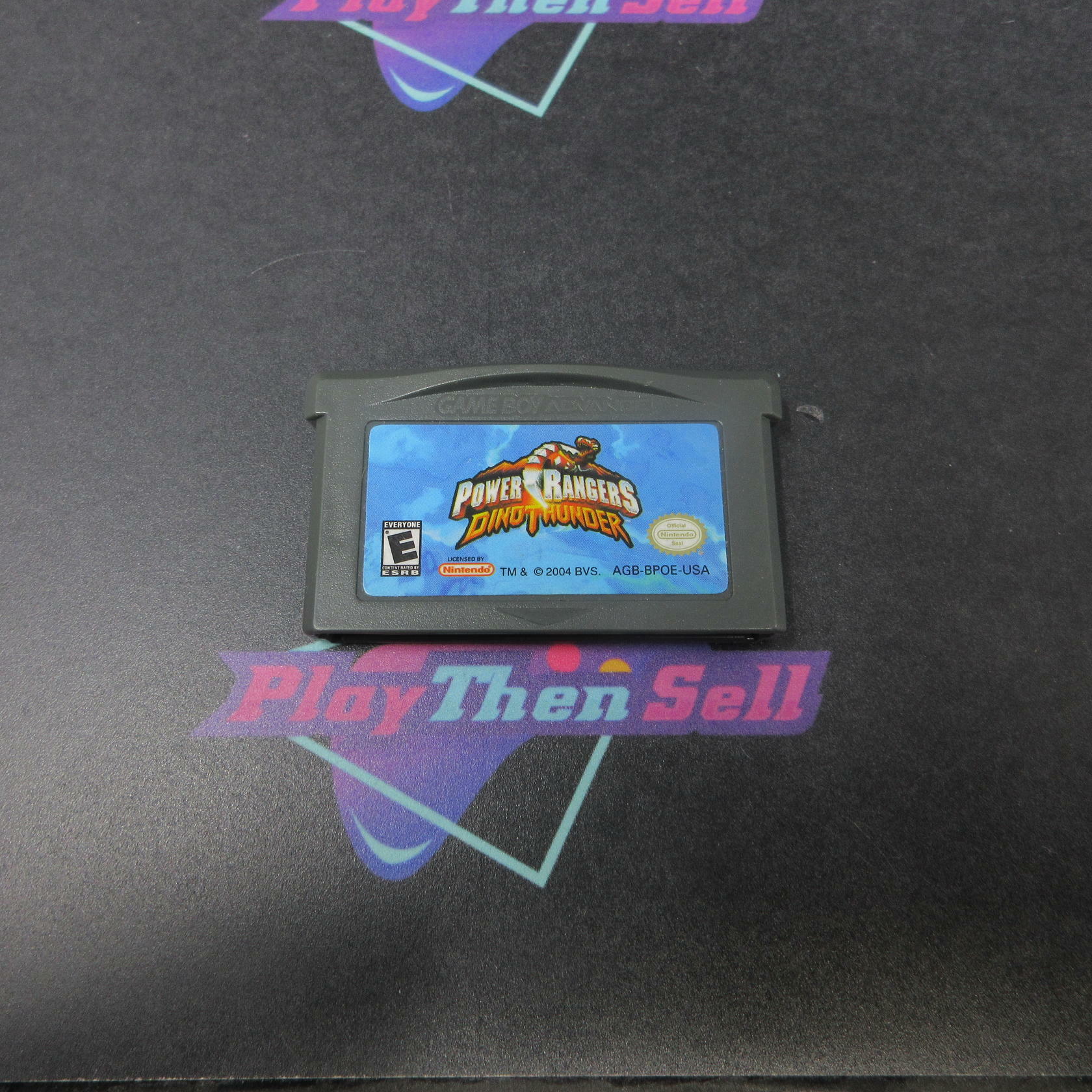 Power Rangers Dino Thunder Gameboy Advance Cart Only Authentic / Tested - Very Good